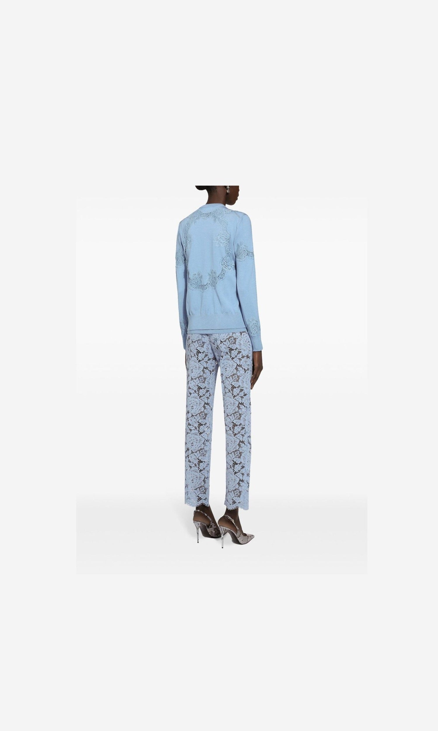 Dolce & Gabbana Clear Blue Trouser Glam Steals
