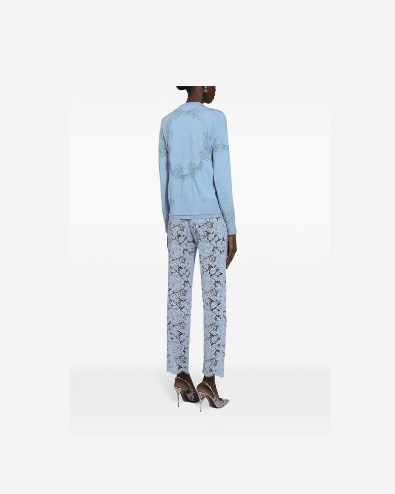 Dolce & Gabbana Clear Blue Trouser Glam Steals