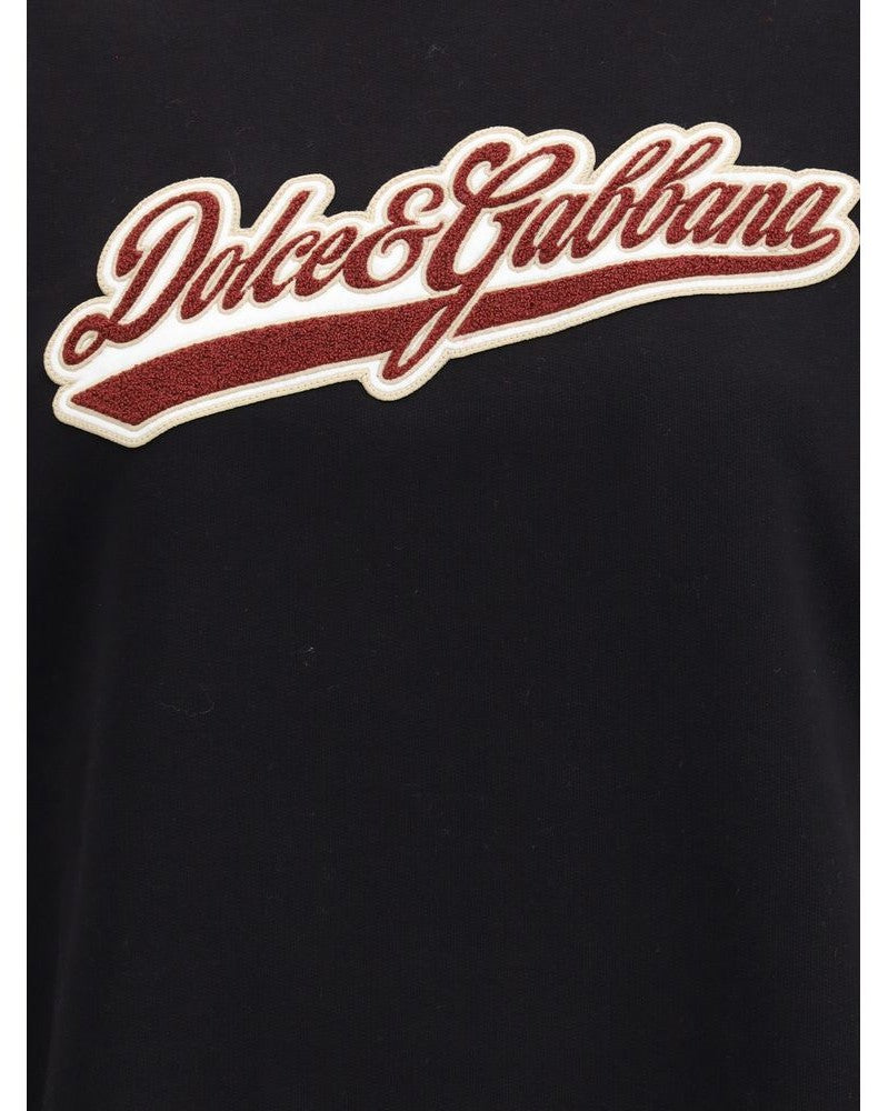 Dolce & Gabbana Cotton Sweat-shirt Patch Glam Steals