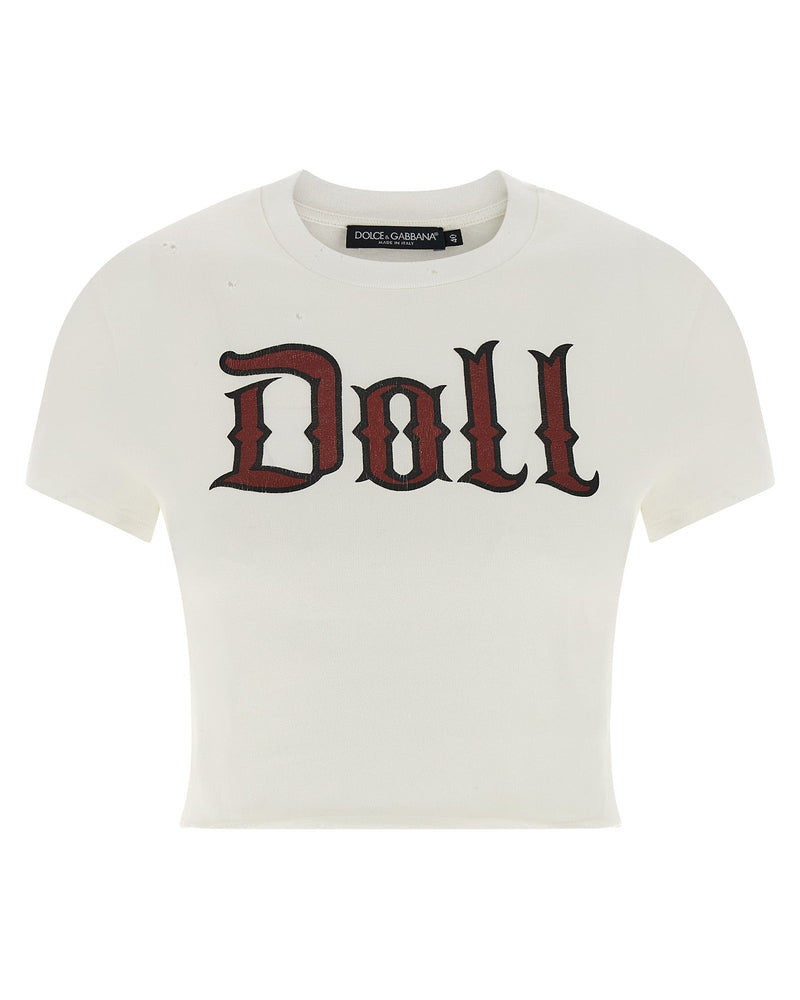 Dolce & Gabbana Cotton Used Effect T-shirt Glam Steals