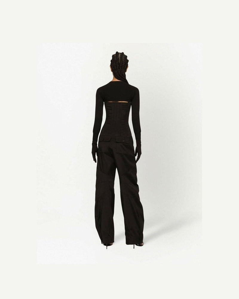 Dolce & Gabbana Cropped Button Fastening Cardigan Glam Steals