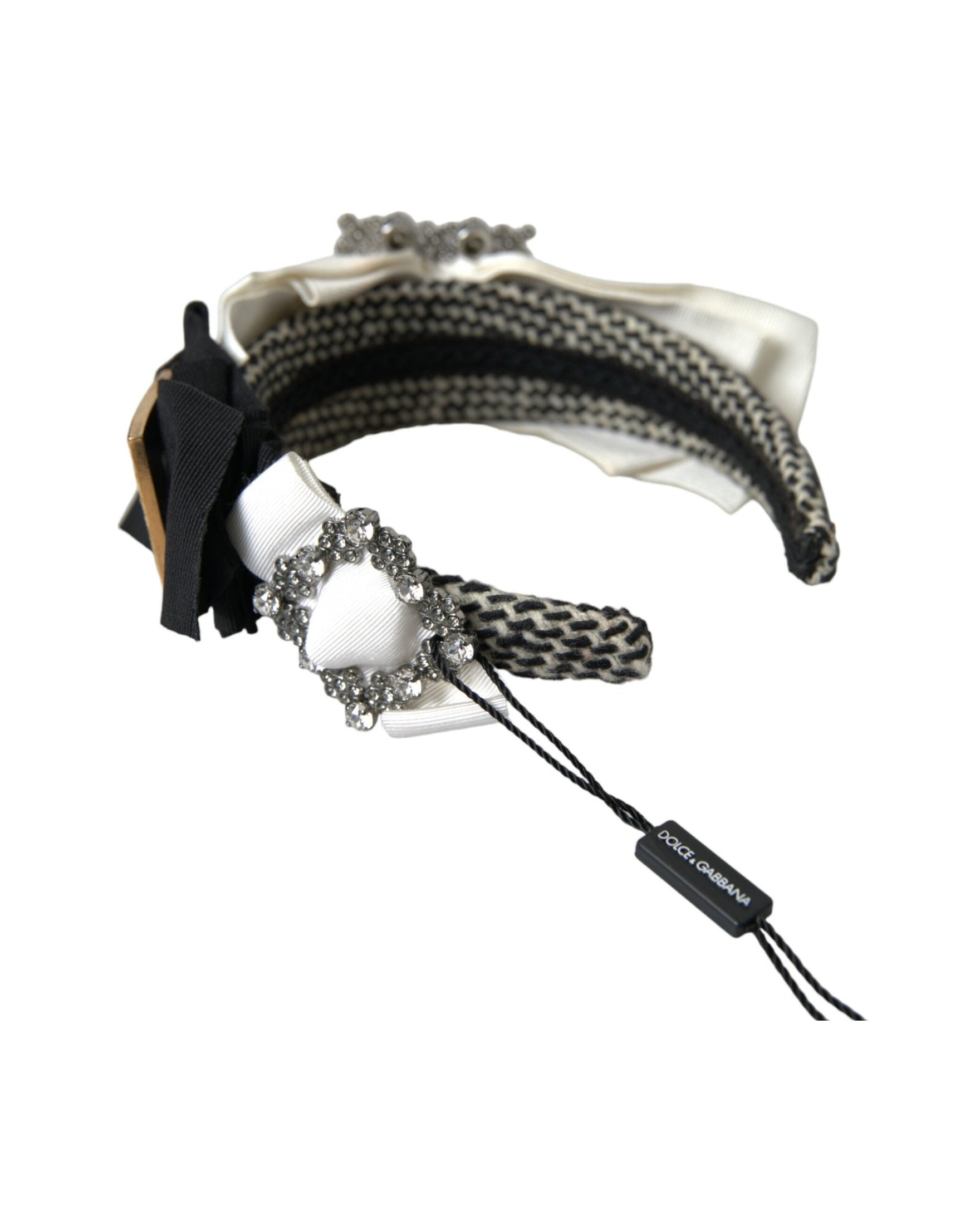 Dolce & Gabbana Crystal Embellished Women Headband Multicolor Diadem Glam Steals
