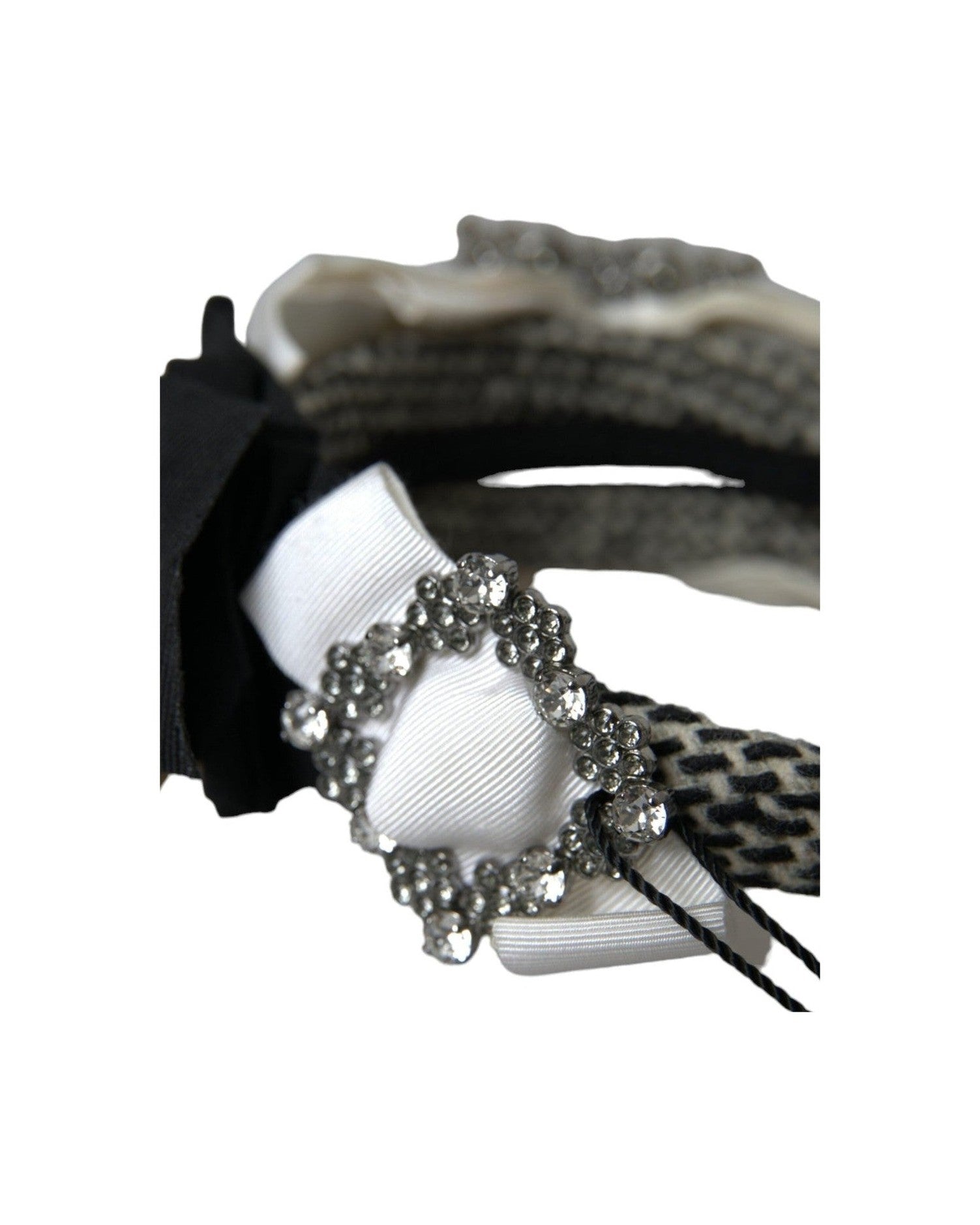 Dolce & Gabbana Crystal Embellished Women Headband Multicolor Diadem Glam Steals