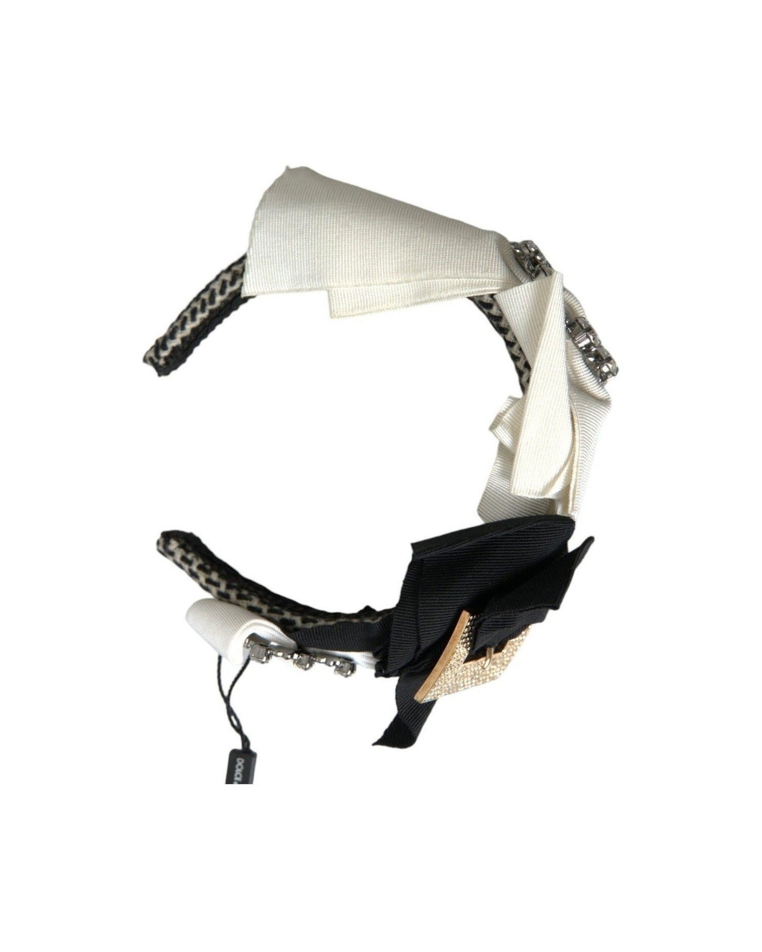 Dolce & Gabbana Crystal Embellished Women Headband Multicolor Diadem Glam Steals