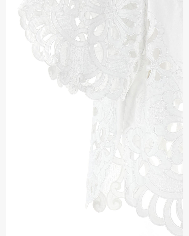 Dolce & Gabbana Cut Out Embroidery Shirt Glam Steals