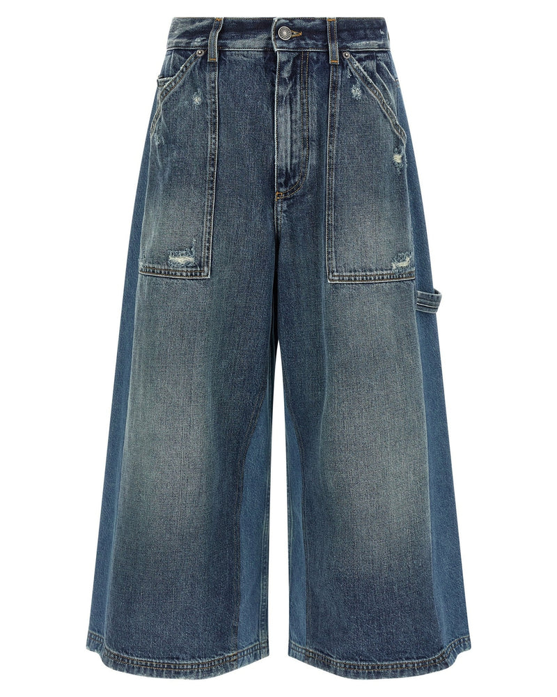 Dolce & Gabbana Denim Bermuda Shorts Glam Steals