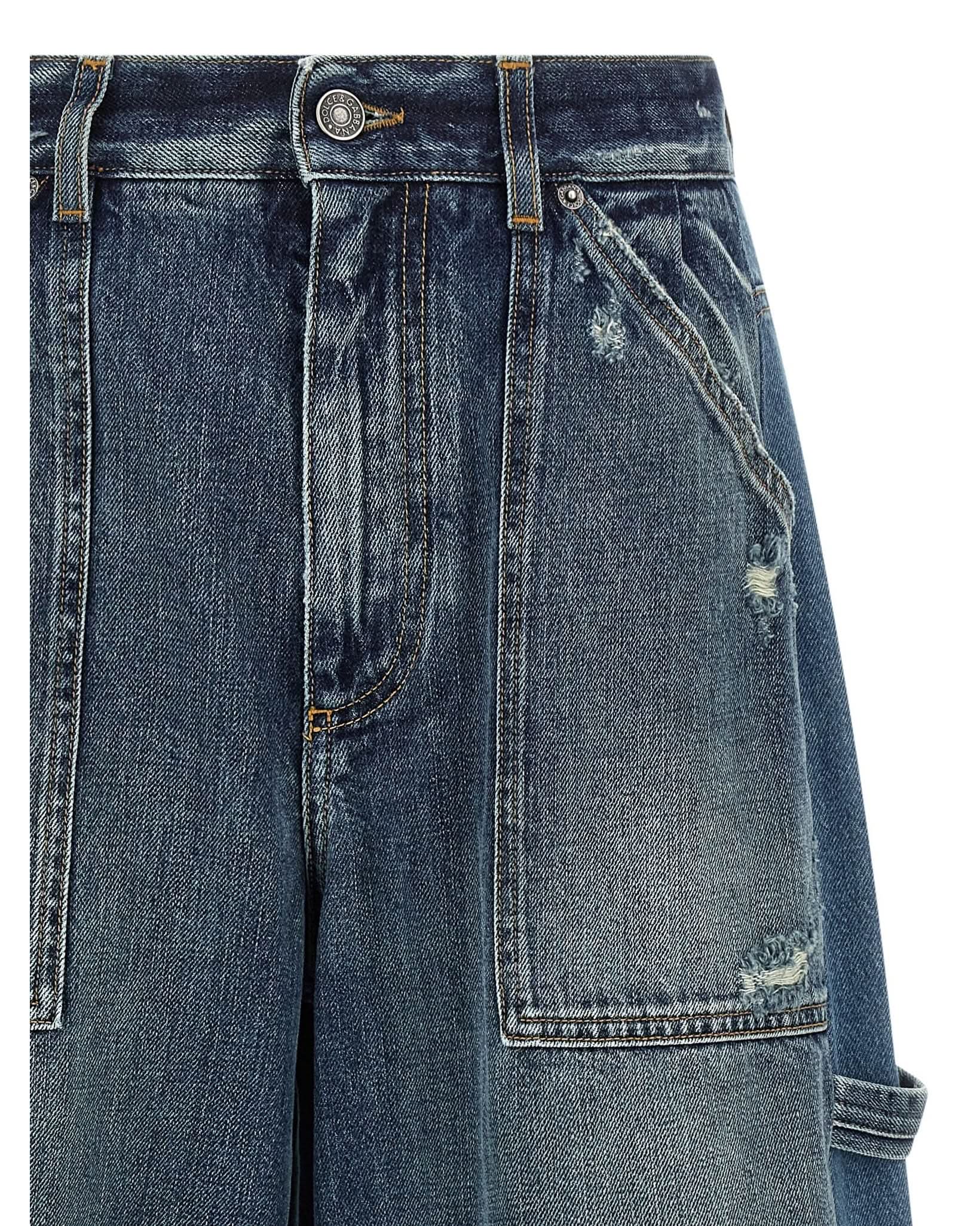 Dolce & Gabbana Denim Bermuda Shorts Glam Steals