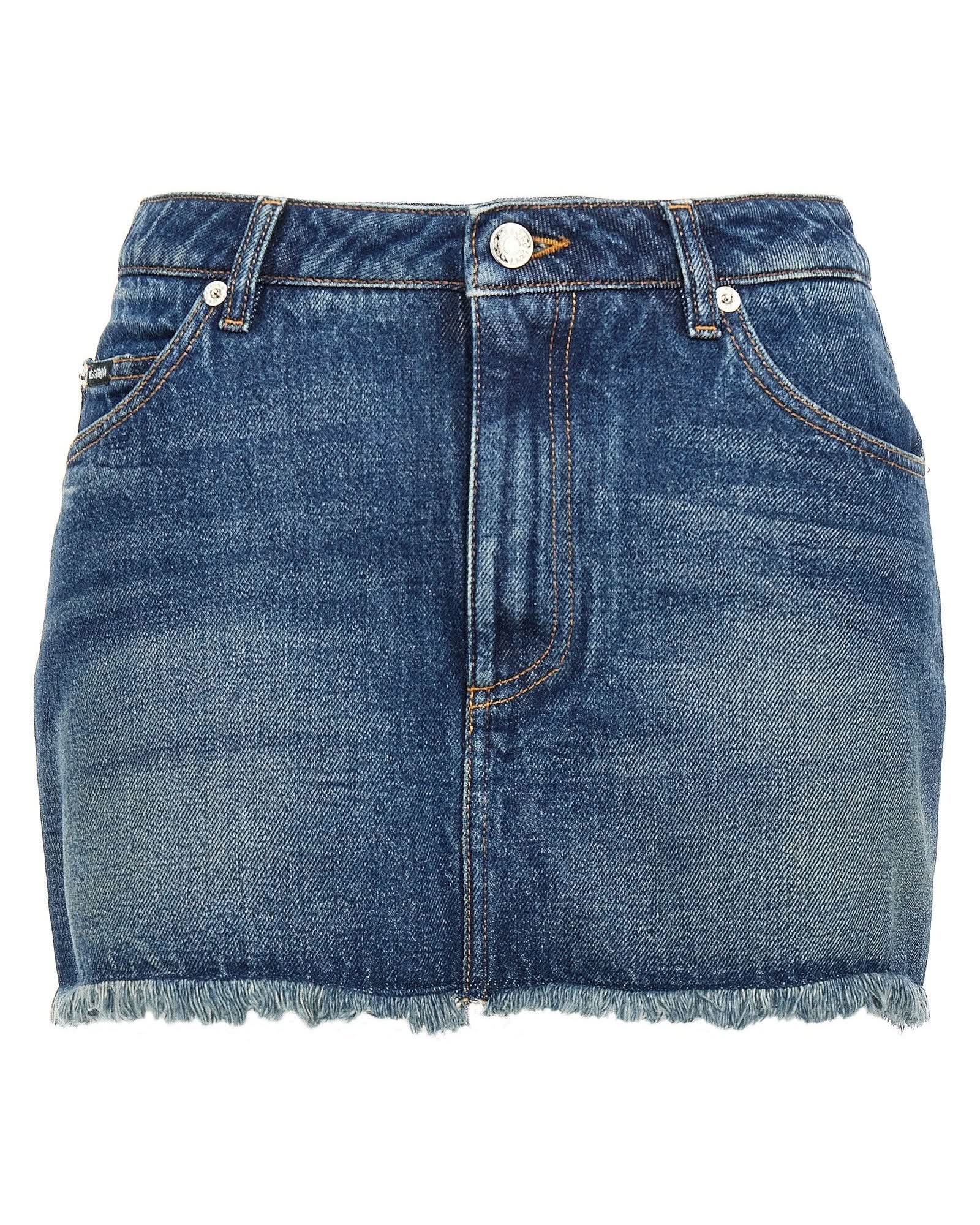 Dolce & Gabbana Denim Mini Skirt Glam Steals