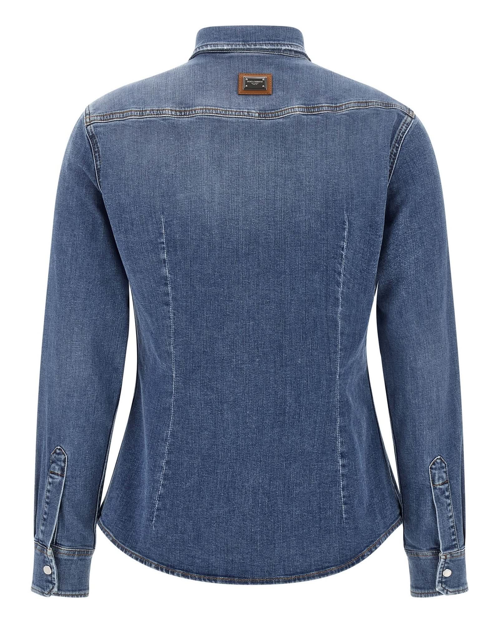 Dolce & Gabbana Denim Shirt Glam Steals