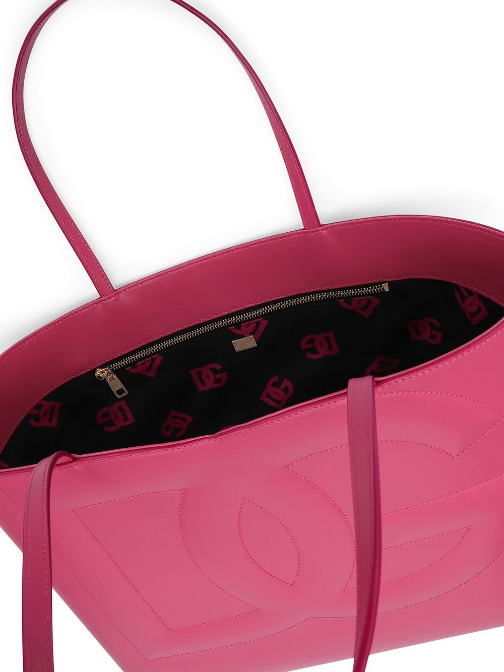 Dolce & Gabbana Dg Logo Medium Shopping Bag Glam Steals