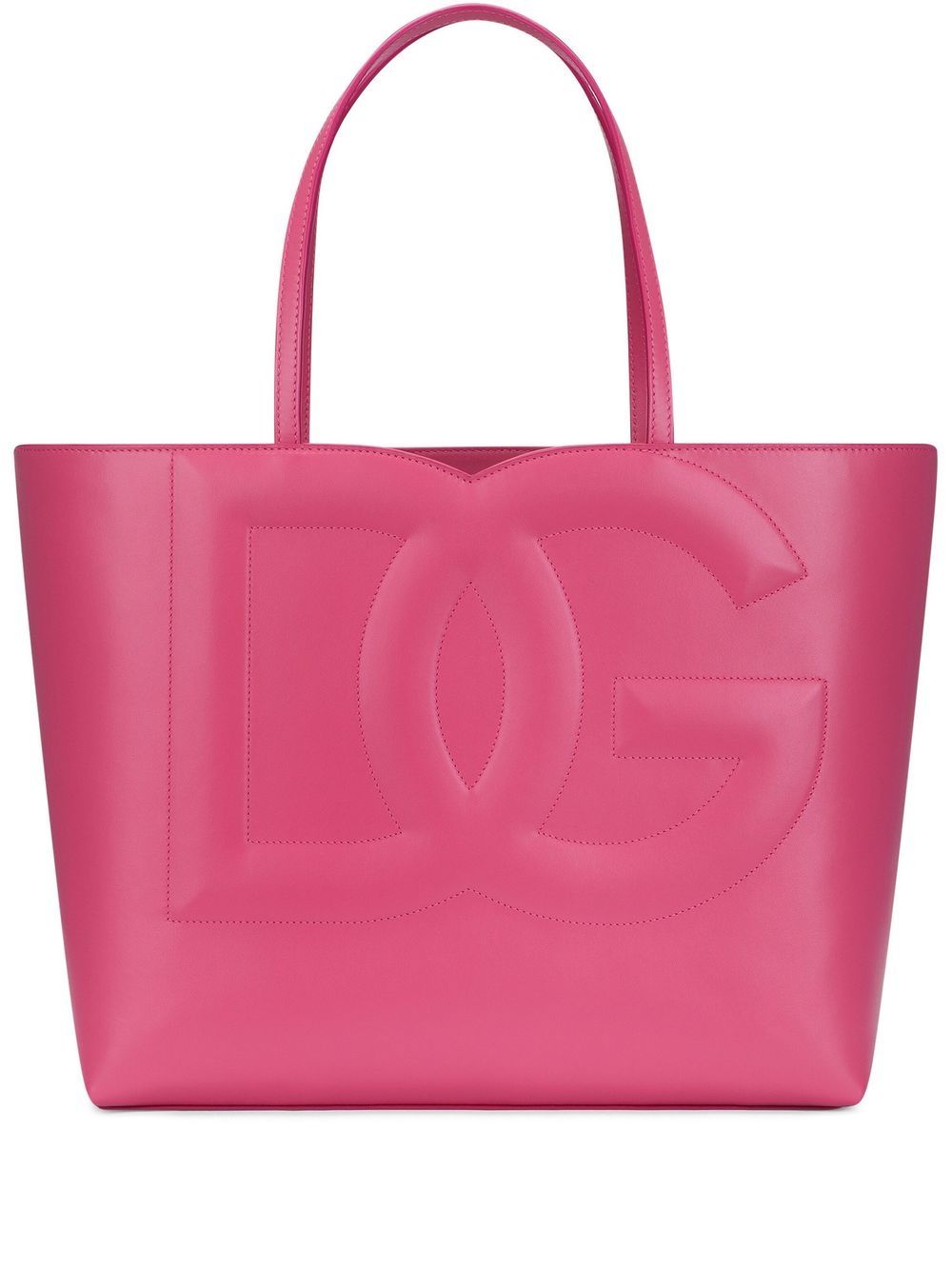 Dolce & Gabbana Dg Logo Medium Shopping Bag Glam Steals