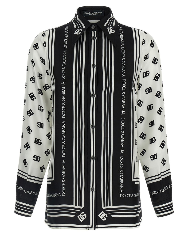 Dolce & Gabbana Dg Print Shirt Glam Steals