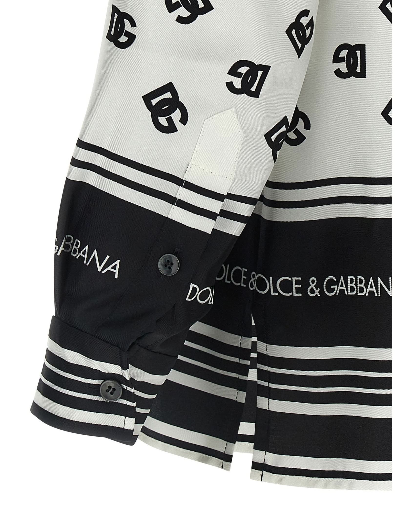 Dolce & Gabbana Dg Print Shirt Glam Steals