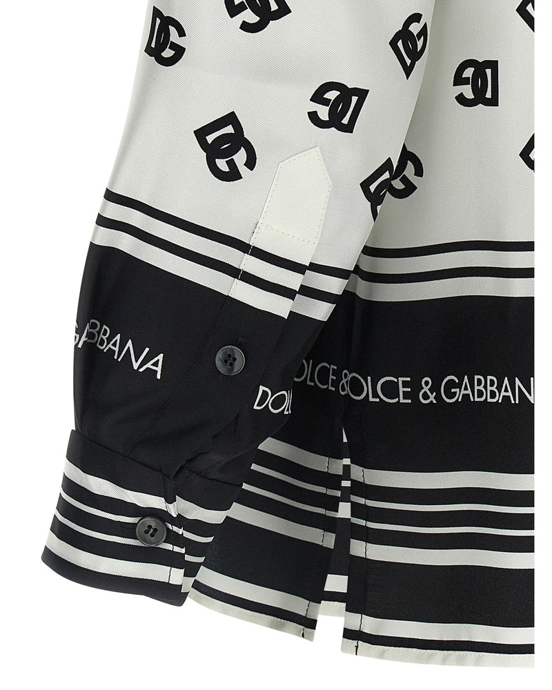 Dolce & Gabbana Dg Print Shirt Glam Steals