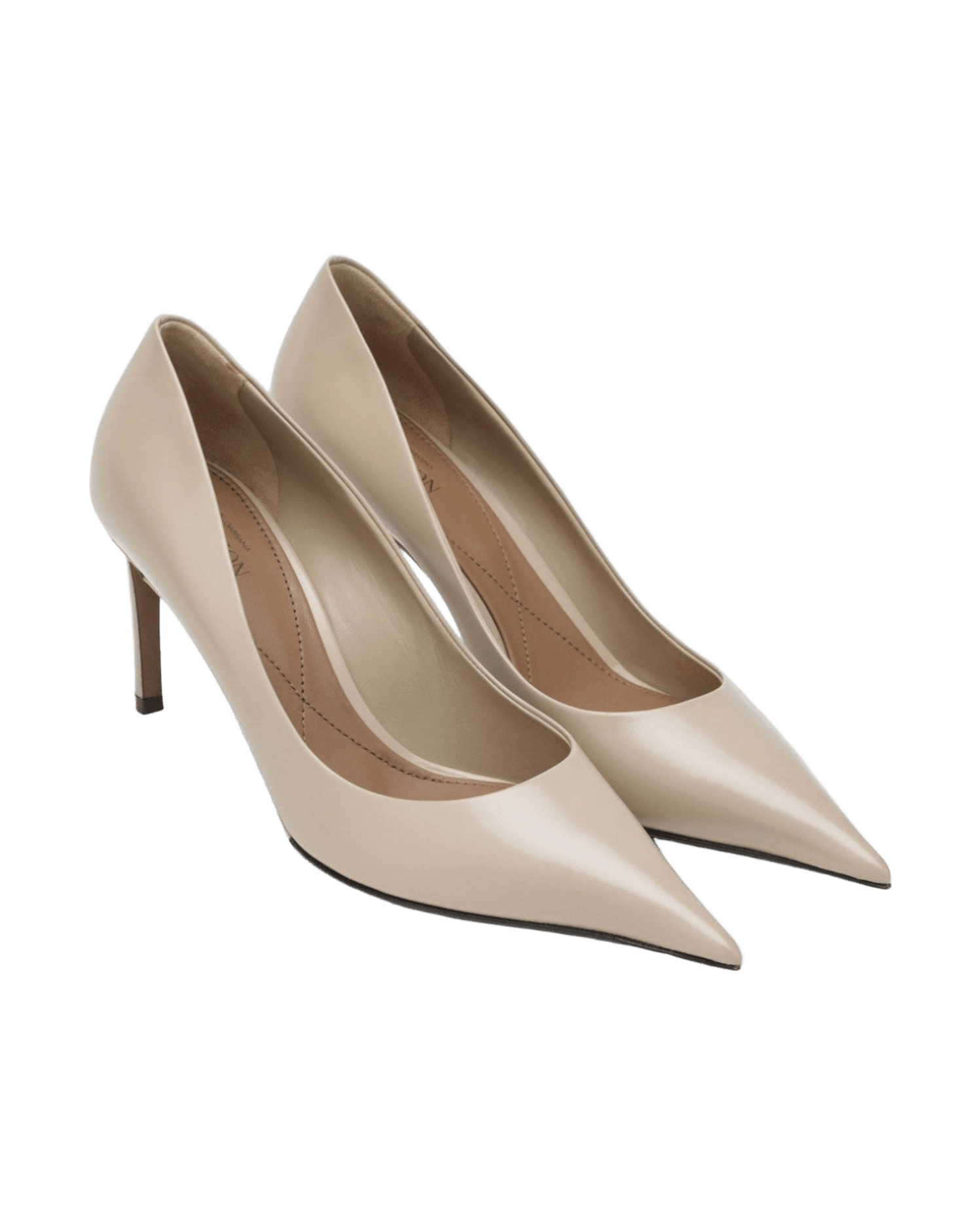Dolce & Gabbana Dolce&Gabbana Beige Calfskin DéColleté Devotion Glam Steals