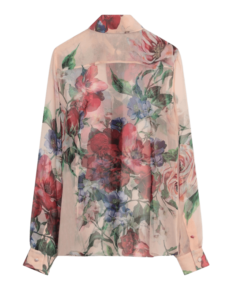 Dolce & Gabbana Dolce & Gabbana Floral-print silk shirt Glam Steals