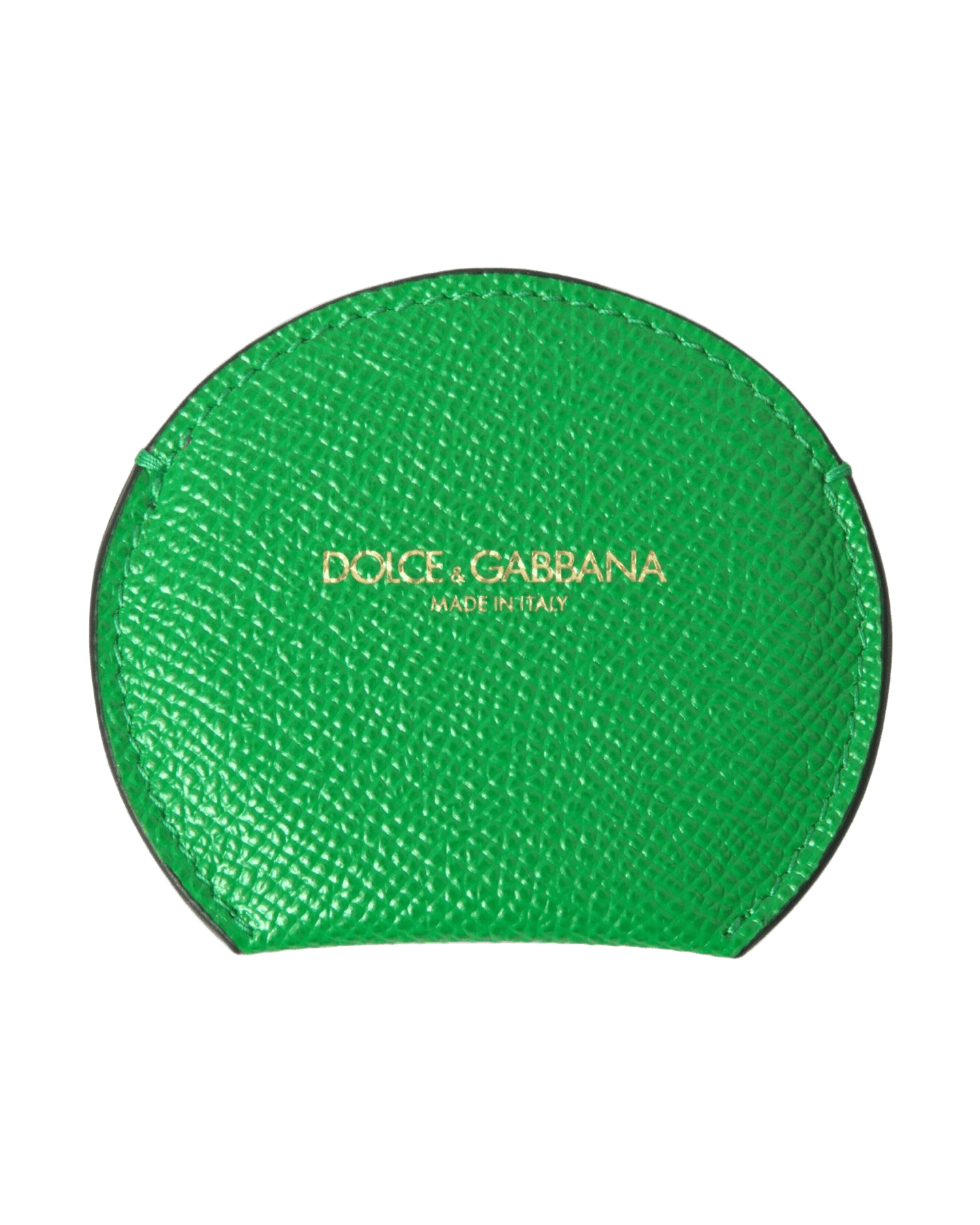 Dolce & Gabbana Elegant Calfskin Leather Mirror Holder Glam Steals