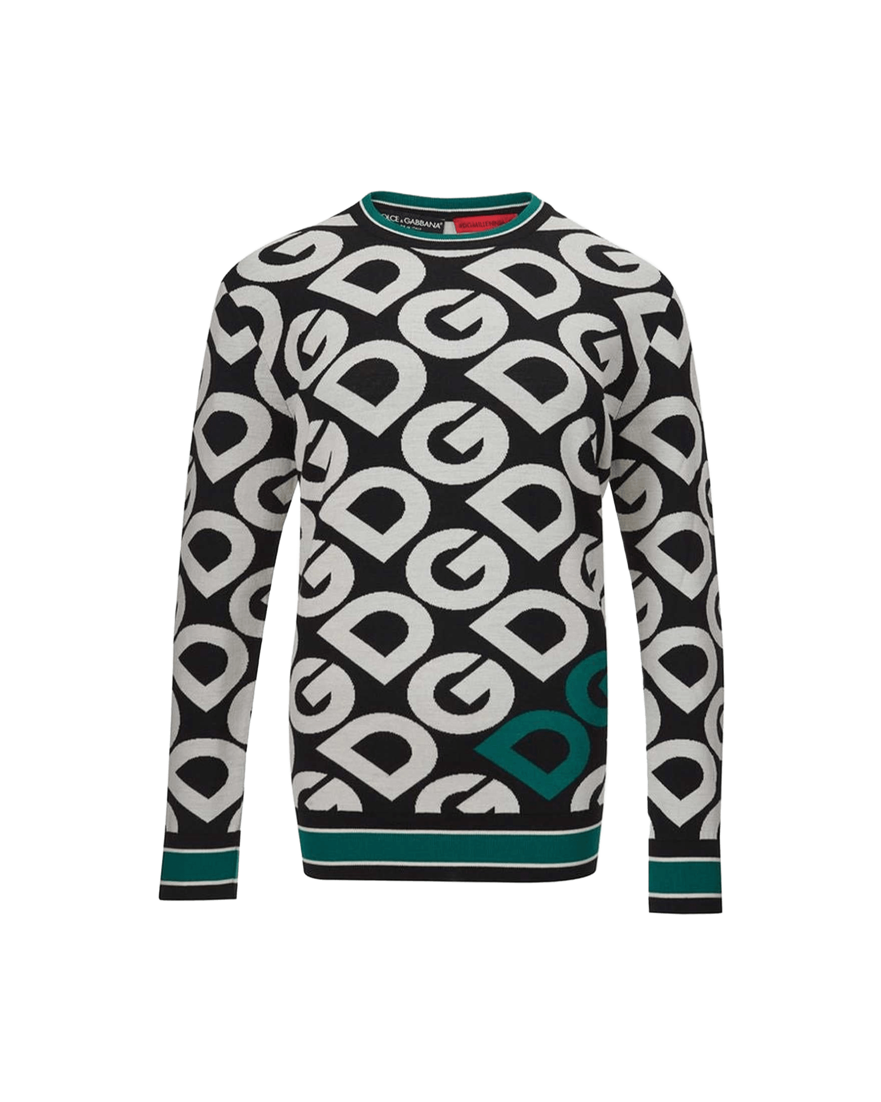 Dolce & Gabbana Elegant Cotton Sweater For Sophisticated Black Style Glam Steals
