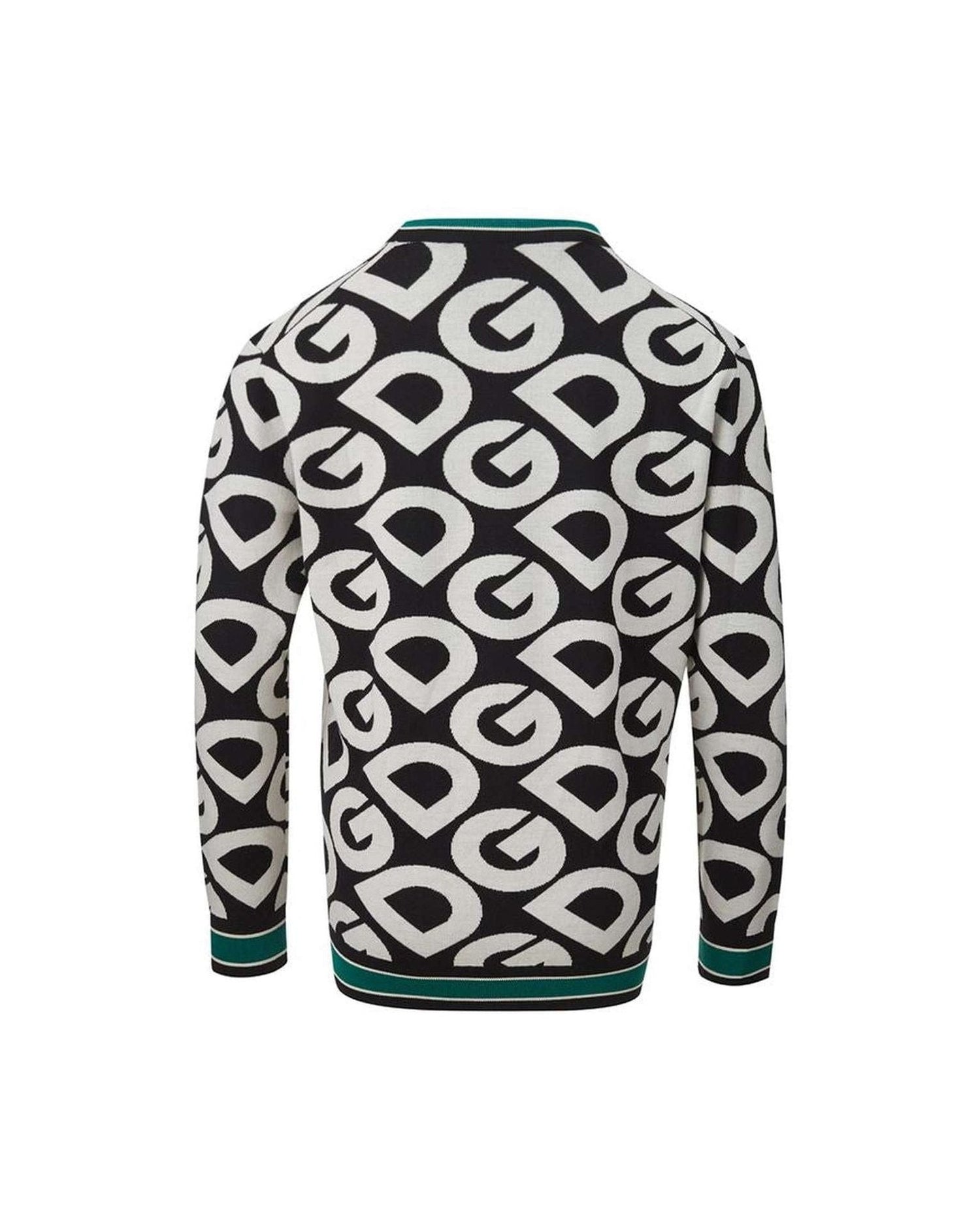 Dolce & Gabbana Elegant Cotton Sweater For Sophisticated Black Style Glam Steals