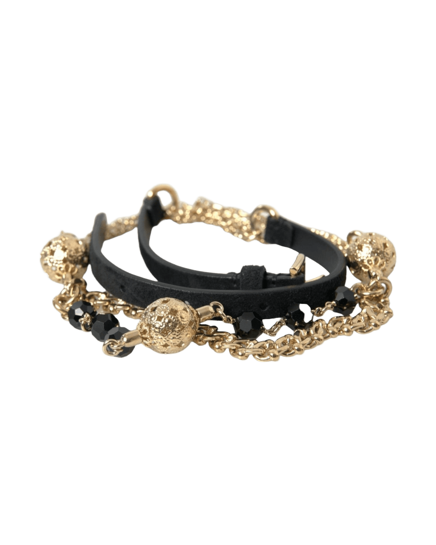 Dolce & Gabbana Elegant Crystal Bounce Leather Waist Belt Glam Steals