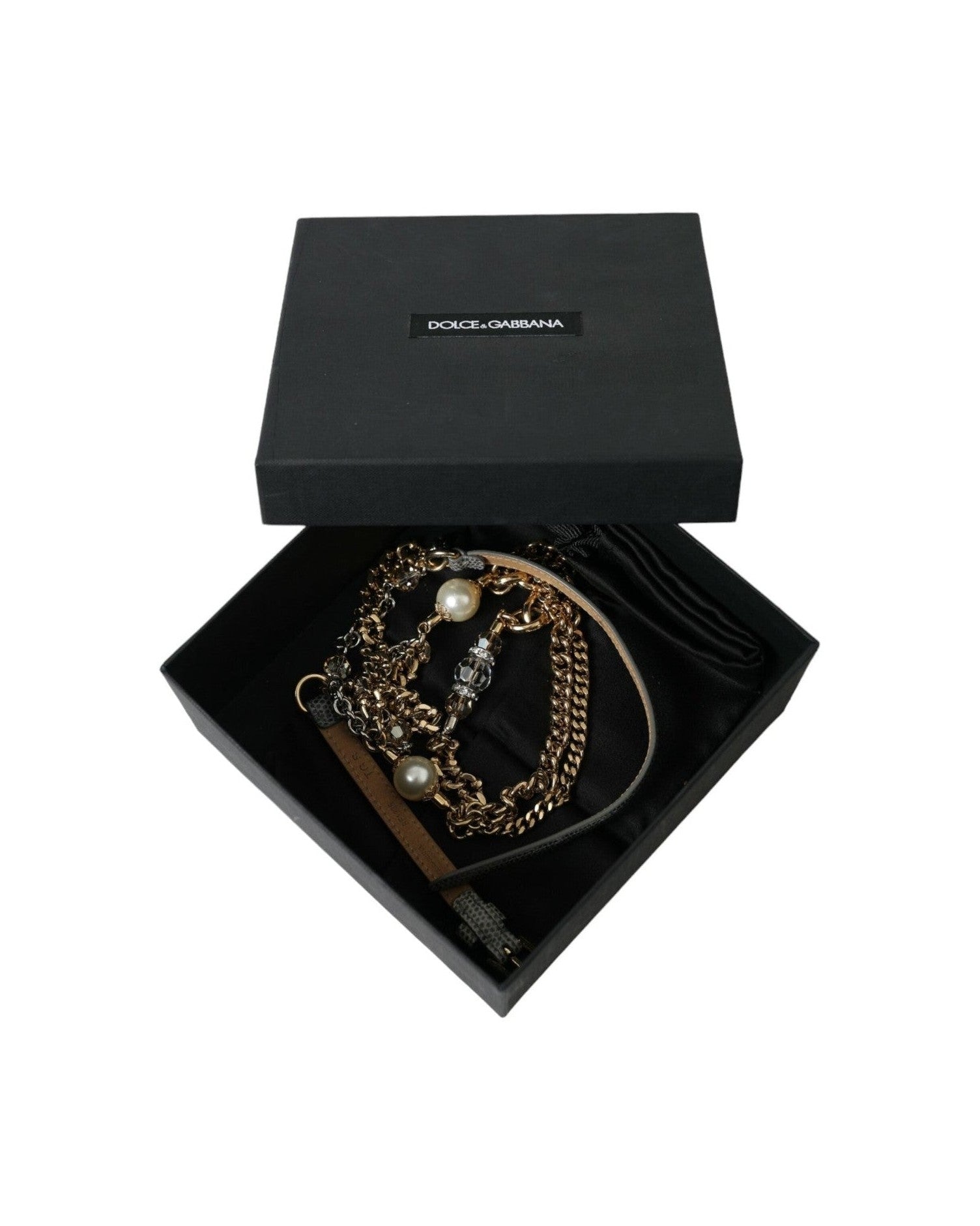 Dolce & Gabbana Elegant Crystal Bounce Waist Belt Glam Steals