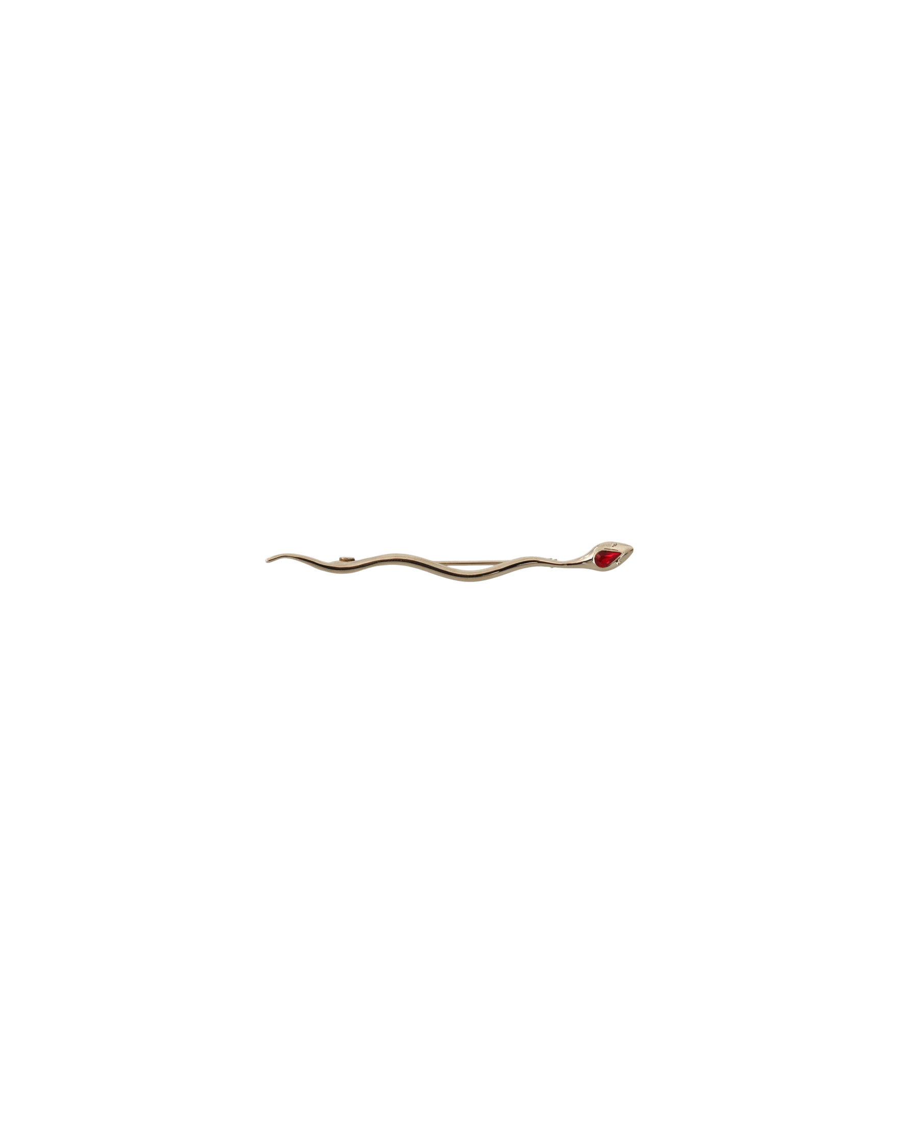 Dolce & Gabbana Elegant Crystal Brooch Silver Pin Glam Steals