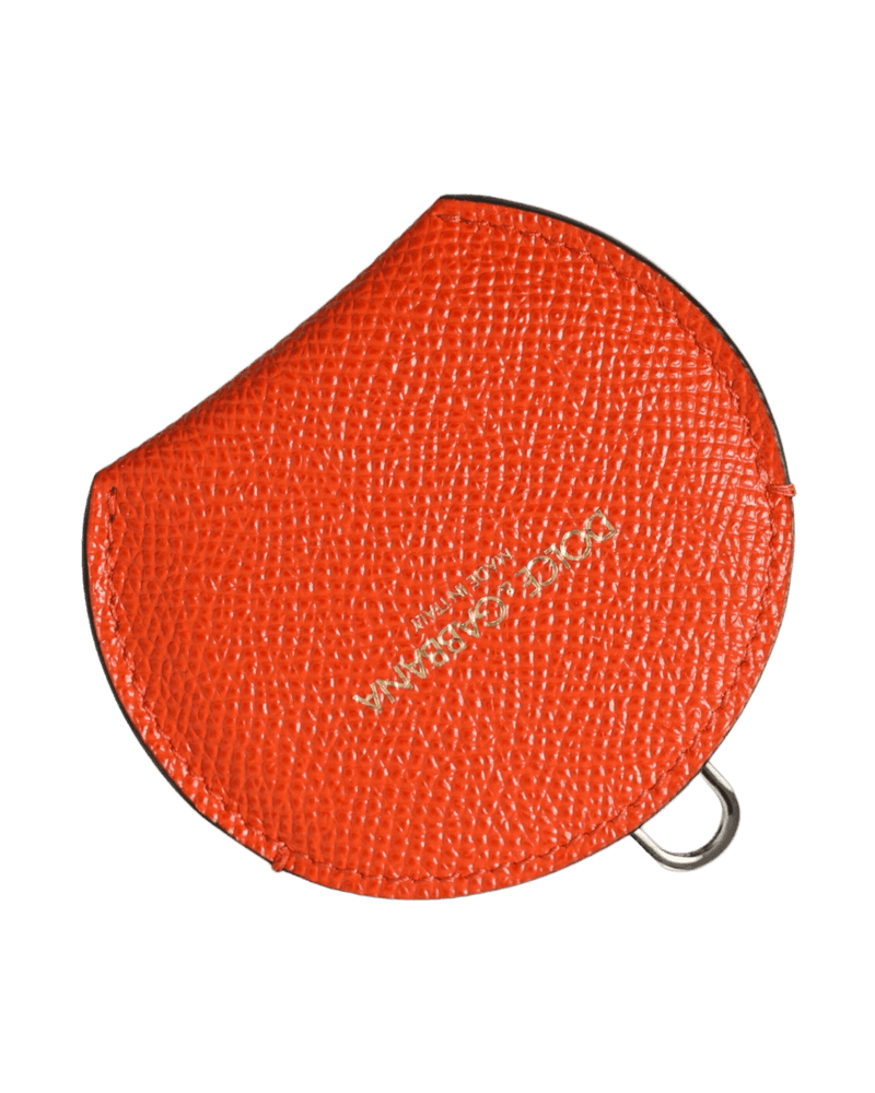 Dolce & Orange Gabbana Elegant Leather Mirror Holder Glam Steals