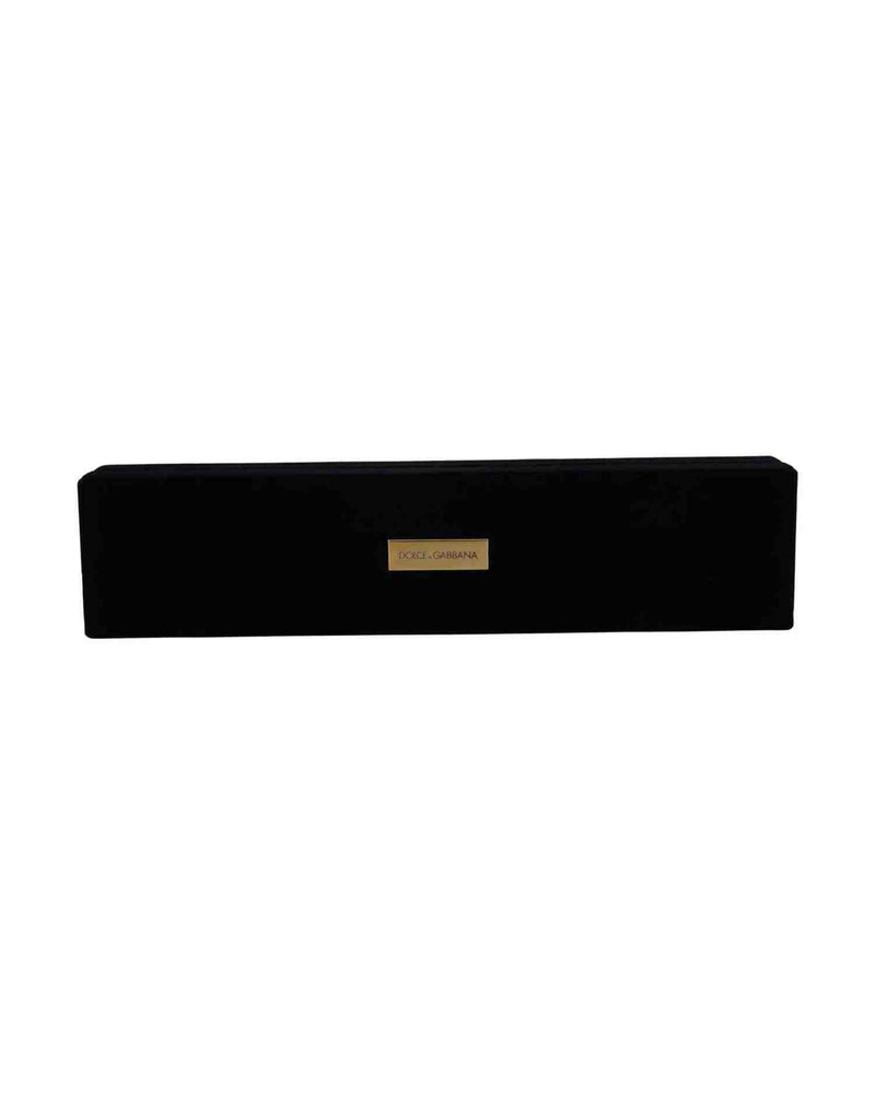 Dolce & Gabbana Elegant Velvet Jewelry Storage Box Glam Steals