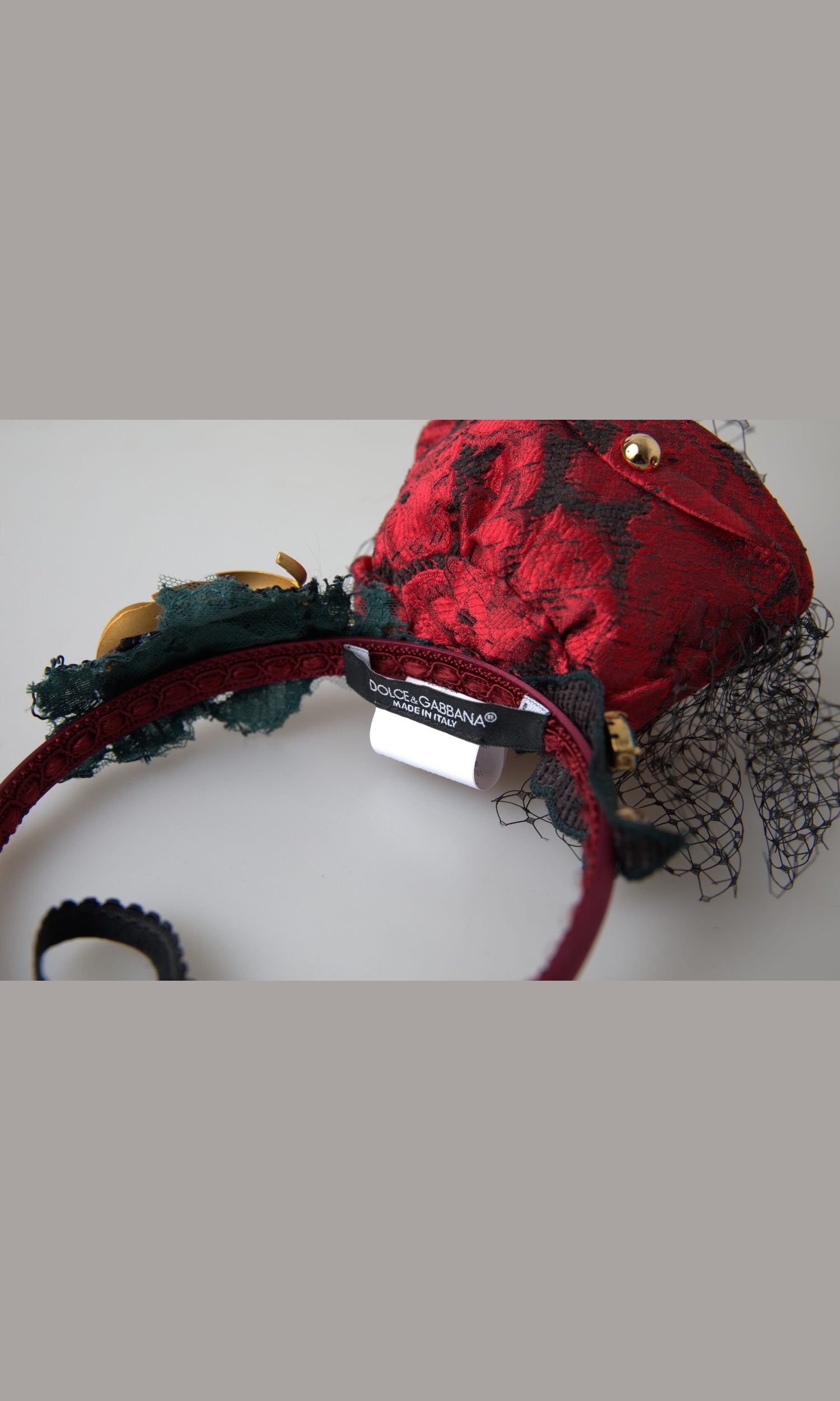 Dolce & Gabbana Enchanted Rose Crystal Headband Diadem Glam Steals