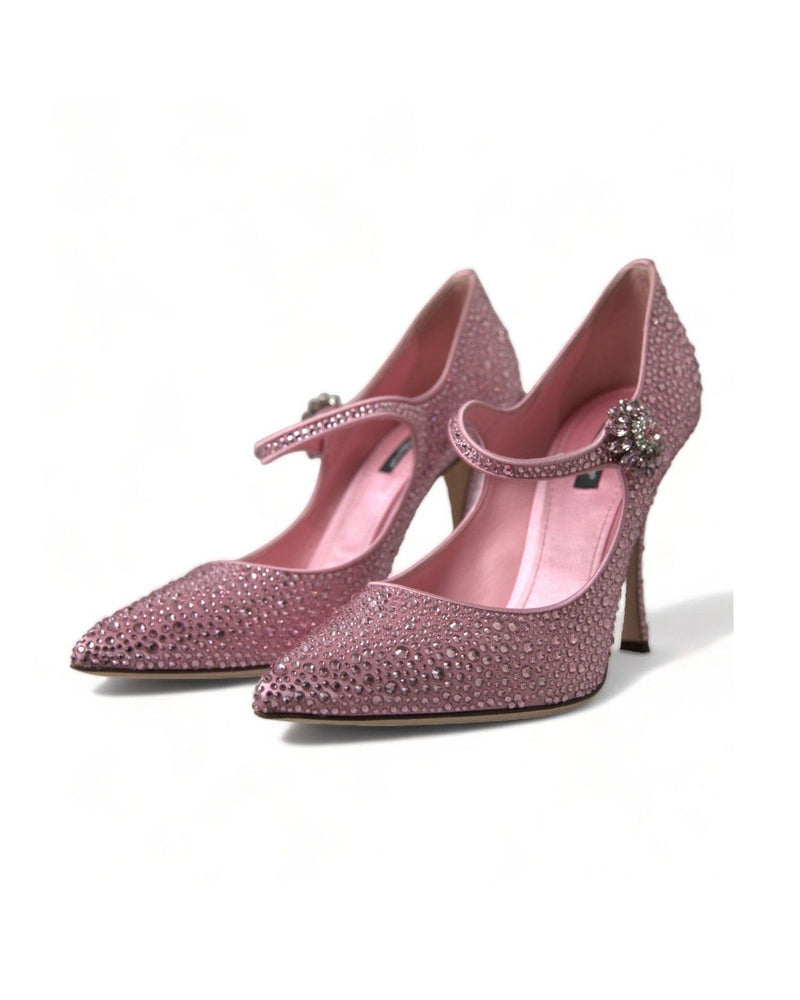 Dolce & Gabbana Enchanting Crystal Pink Pumps Glam Steals