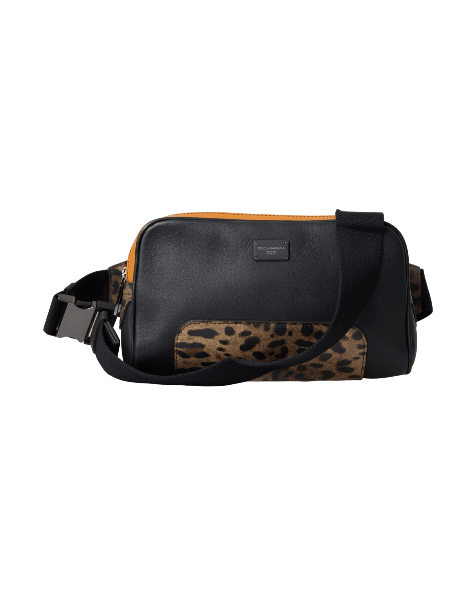Dolce & Gabbana Exotic Leather Leopard Belt Bag Glam Steals