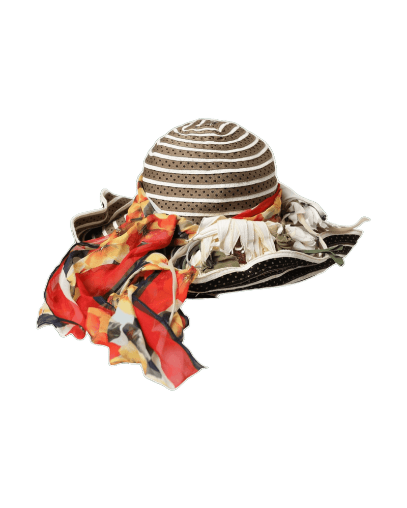 Dolce & Multicolor Gabbana Fantasy Wide Brim Floppy Hat Glam Steals