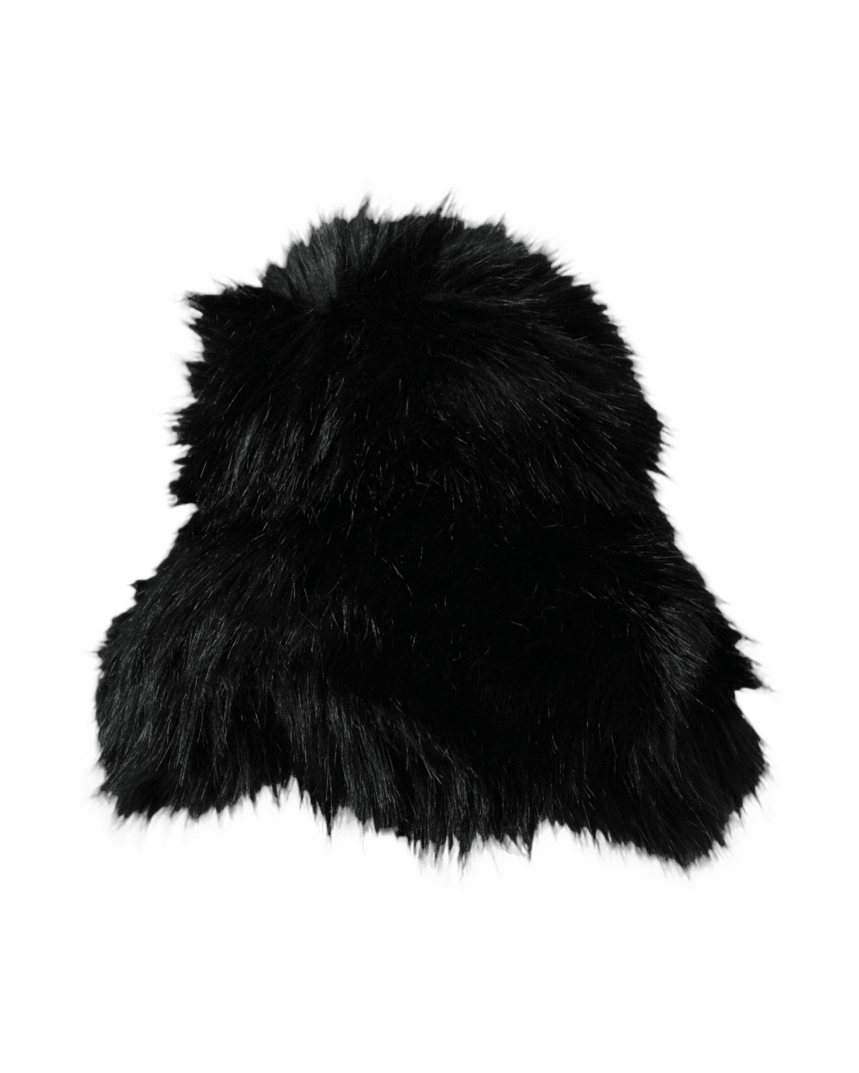 Dolce & Gabbana Faux Fur Womens Bucket Black Hat Glam Steals