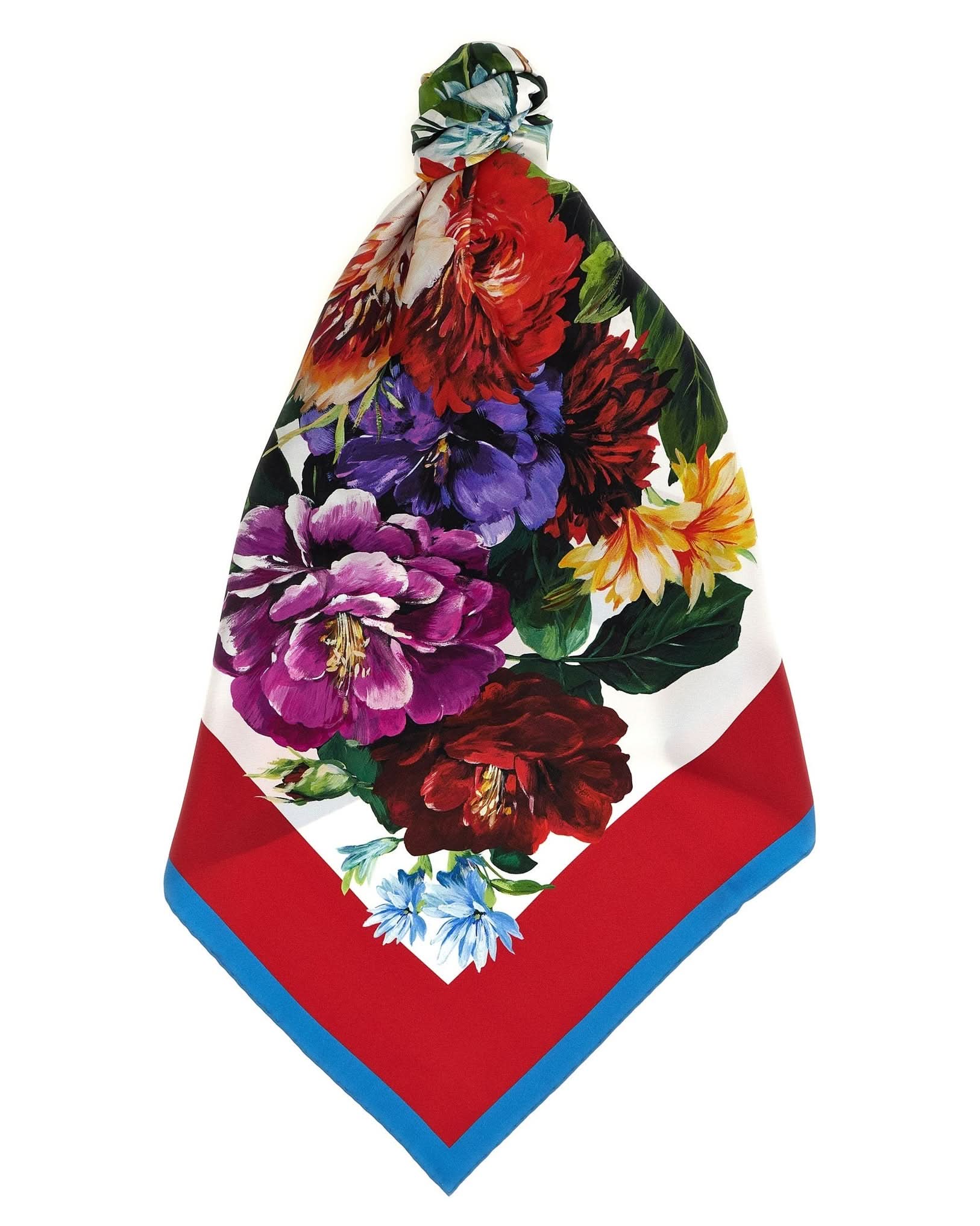 Dolce & Gabbana Floral Print Scarf Glam Steals