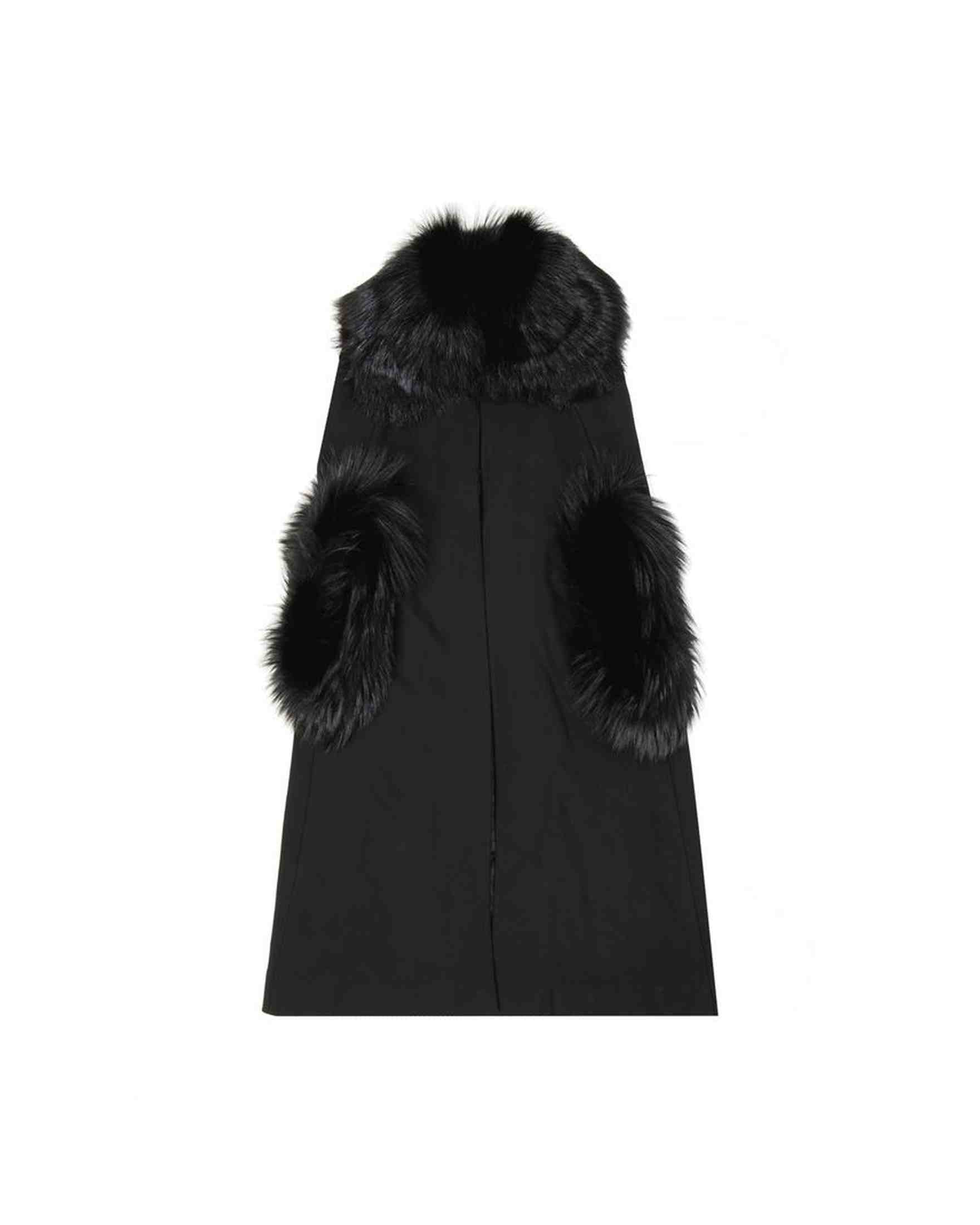 Dolce & Gabbana Fur Long Coat Glam Steals