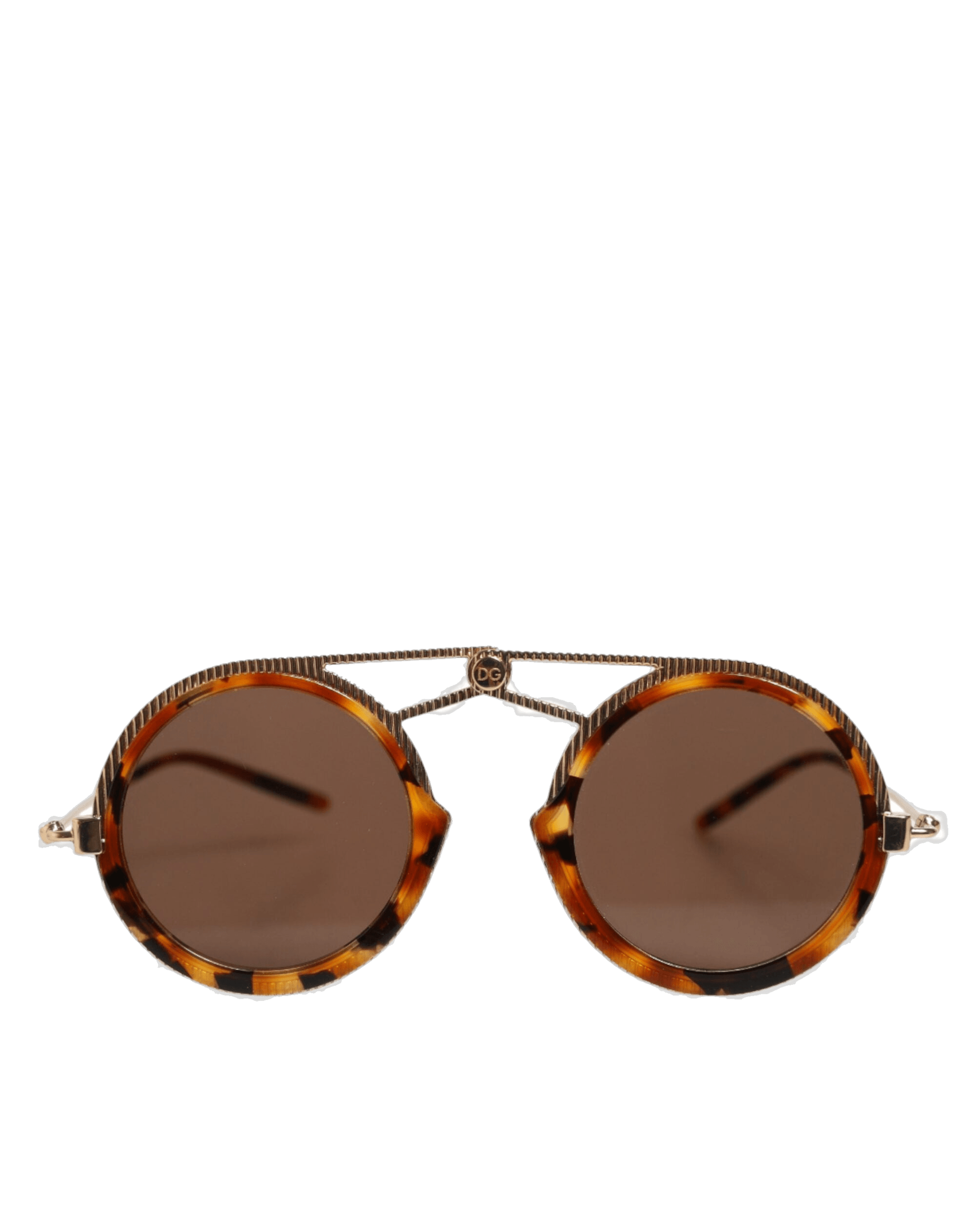Dolce & Gold Gabbana Havana Frame Dg Fatto A Mano Eyewear Sunglasses Glam Steals
