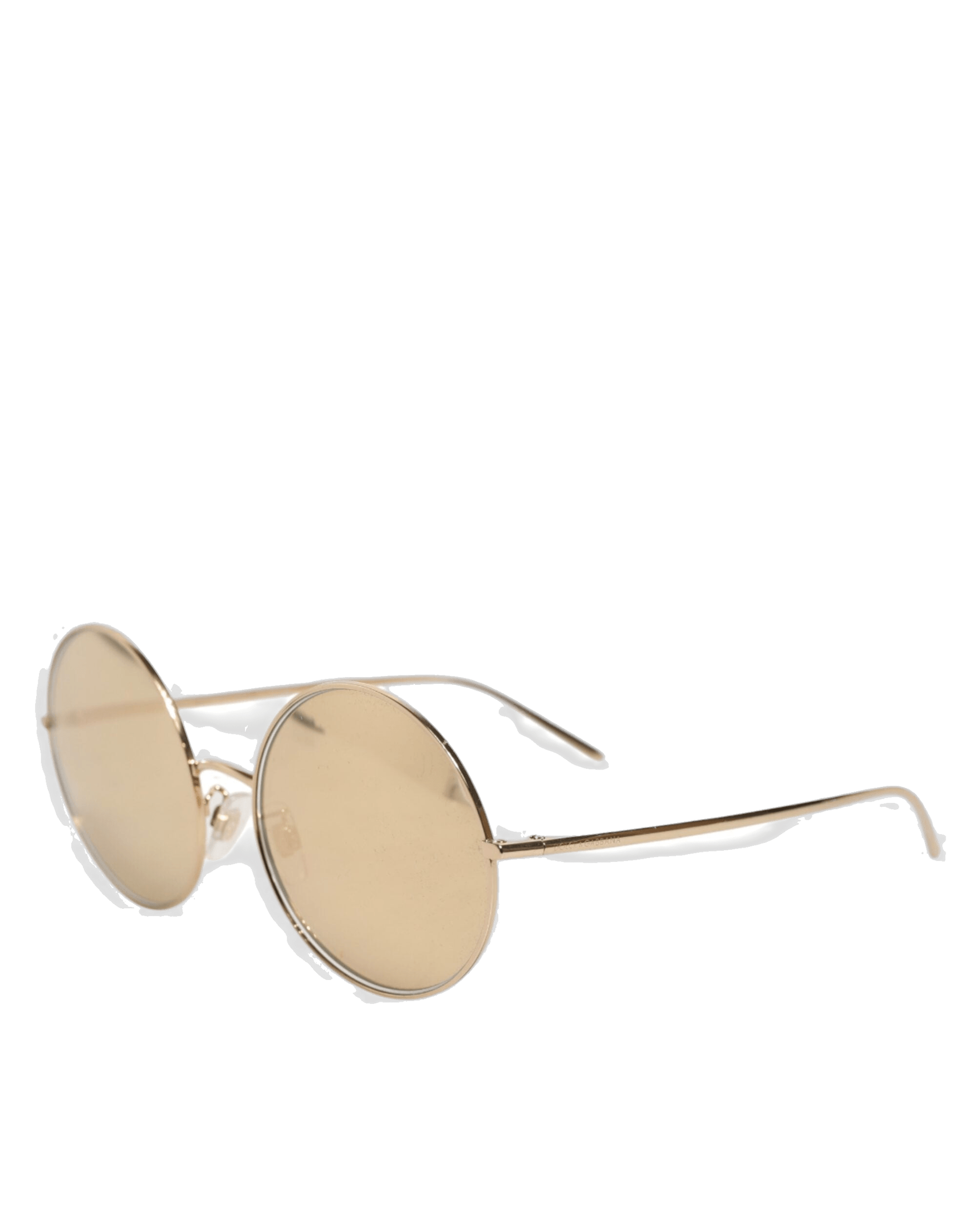 Dolce & Gold Gabbana Metal Round Shades Eyewear Sunglasses Glam Steals