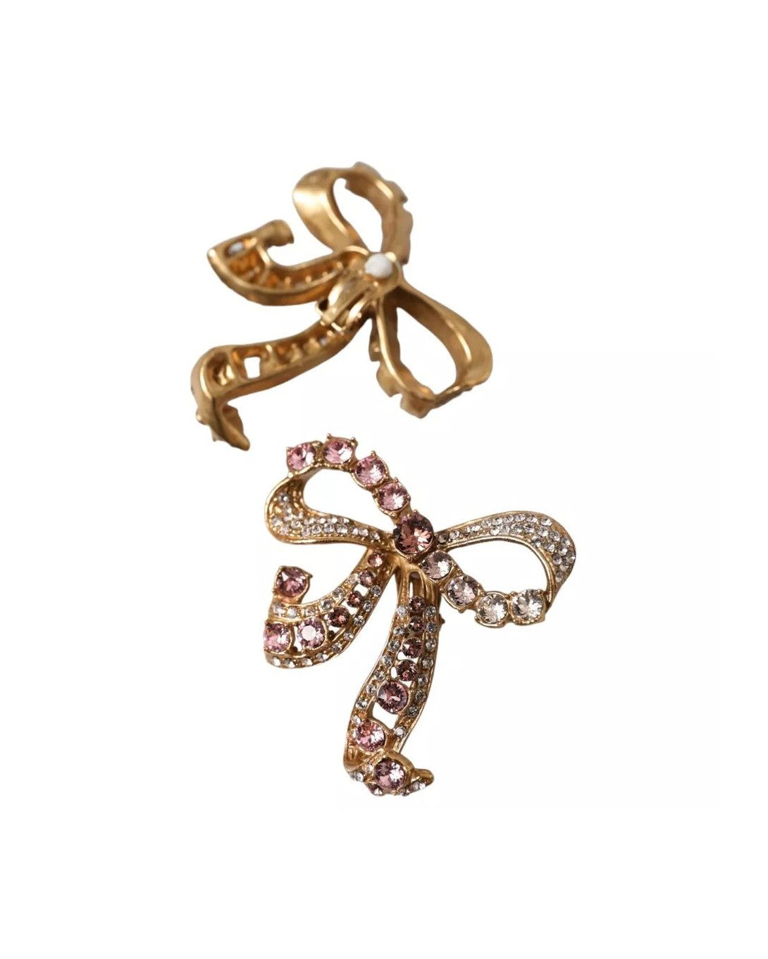 Dolce & Gabbana Gold Brass Earrings Earrings