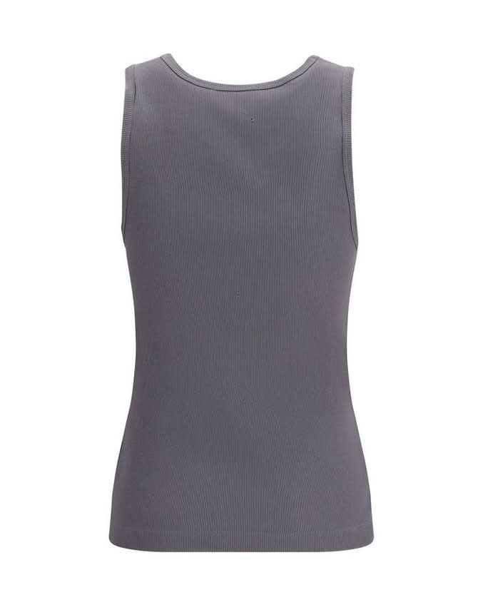 Dolce & Gabbana Gray Cotton Top 