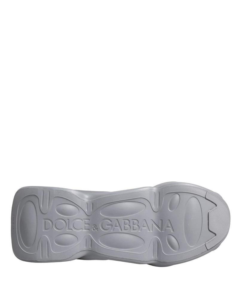 Dolce & Gabbana Gray Slip On Wave Low Top Sneakers Glam Steals
