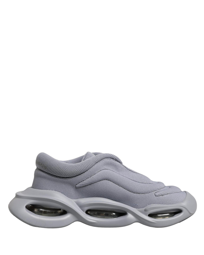 Dolce & Gabbana Gray Slip On Wave Low Top Sneakers Glam Steals