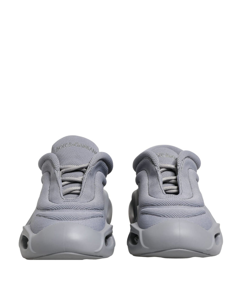 Dolce & Gabbana Gray Slip On Wave Low Top Sneakers Glam Steals