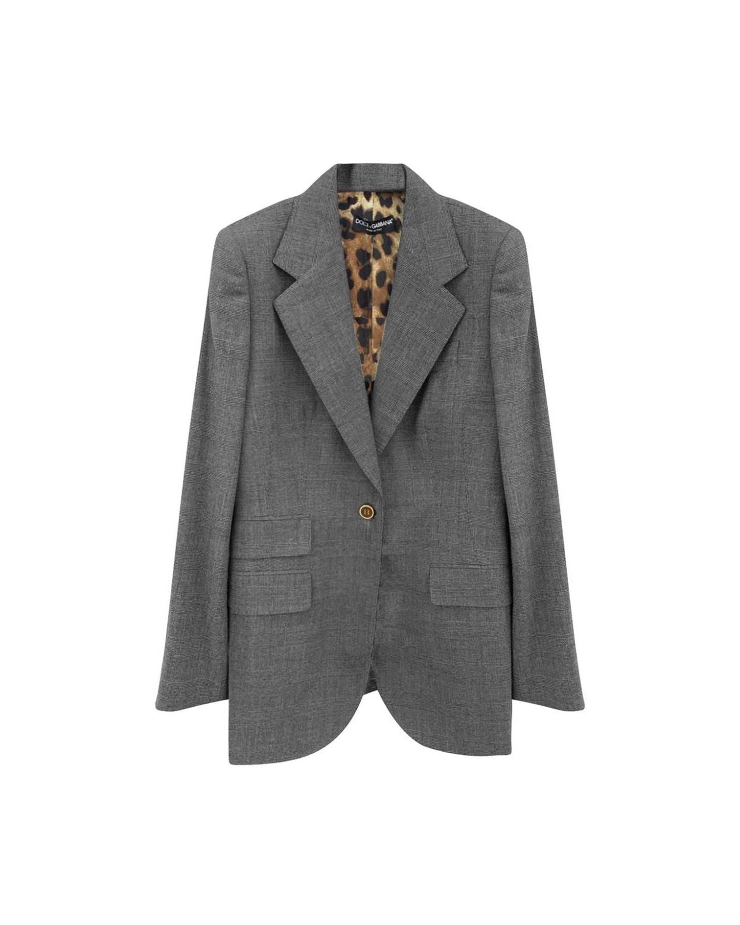 Dolce & Gabbana Gray Wool Suits & Blazer Glam Steals