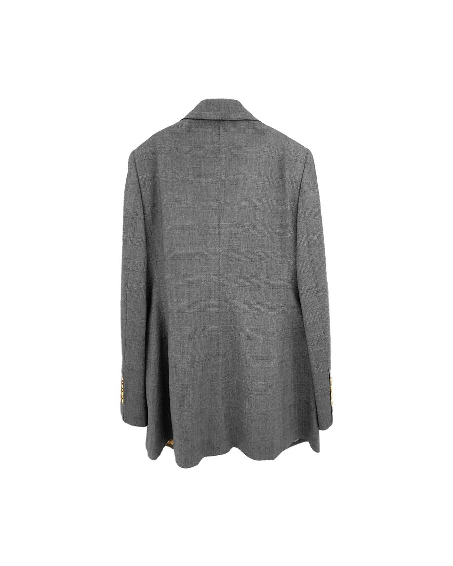 Dolce & Gabbana Gray Wool Suits & Blazer Glam Steals