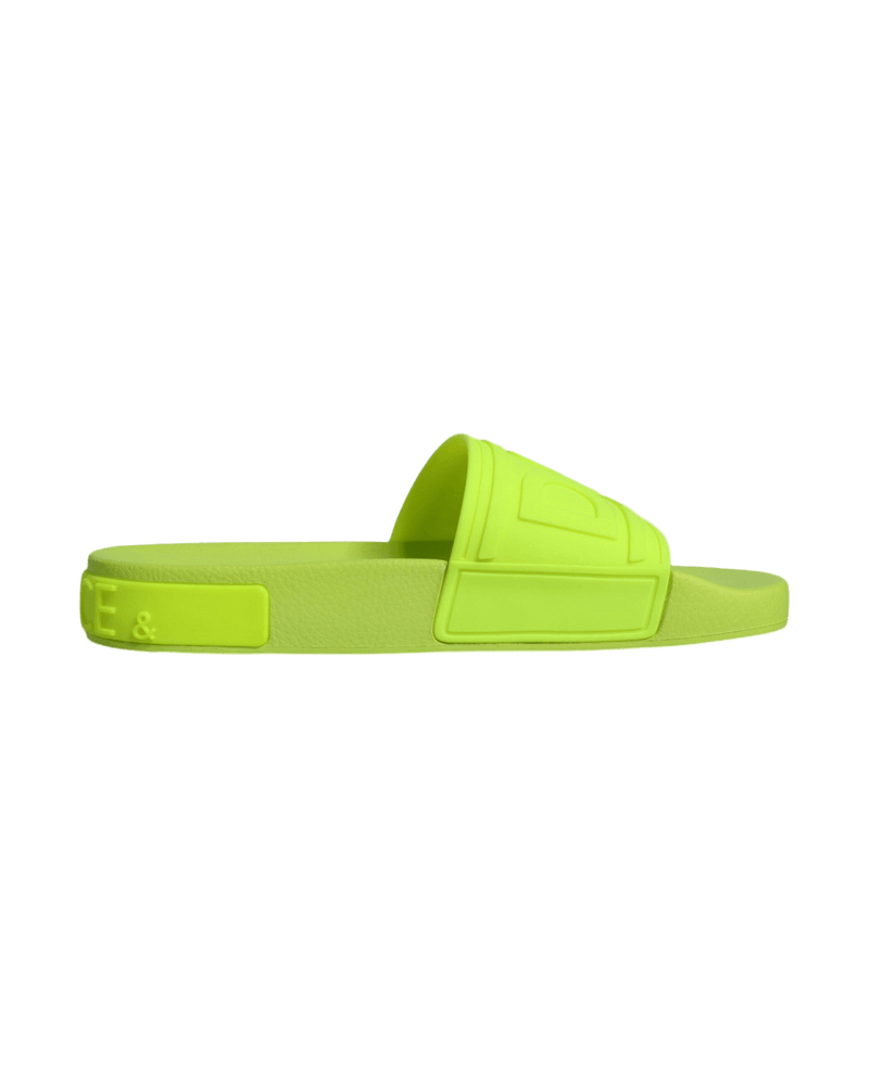 Dolce & Green Gabbana Rubber Slides Sandals Beachwear Shoes Glam Steals