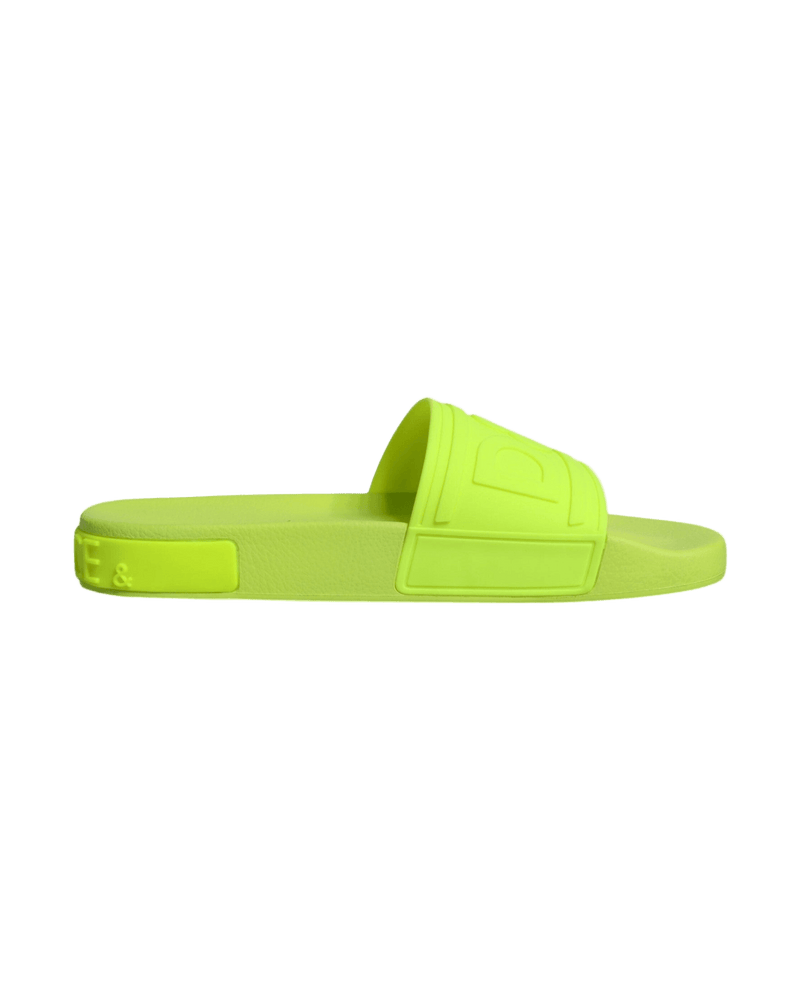 Dolce & Green Gabbana Rubber Slides Sandals Beachwear Shoes Glam Steals