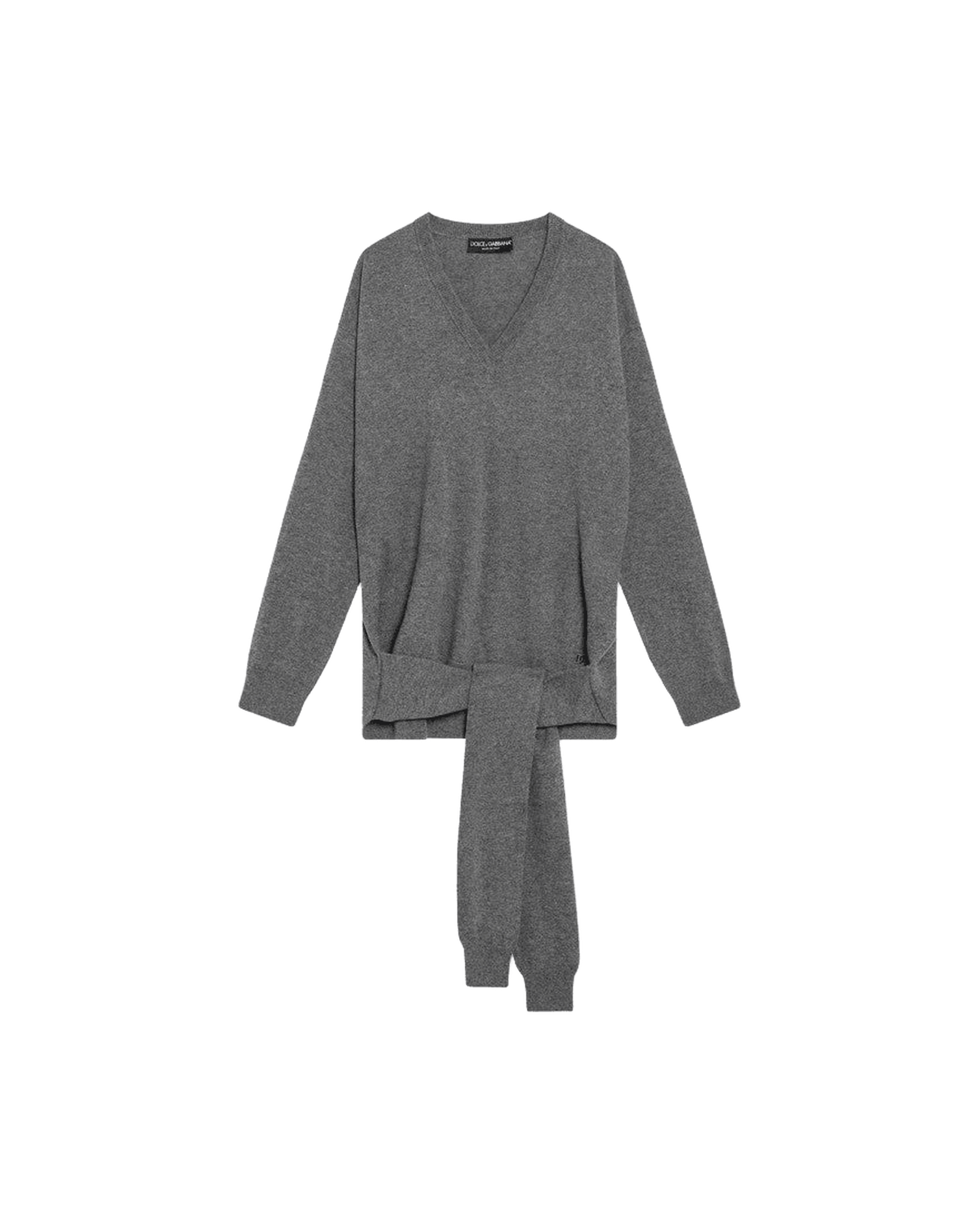 Dolce & Gabbana Grey Cashmere Sweater Glam Steals