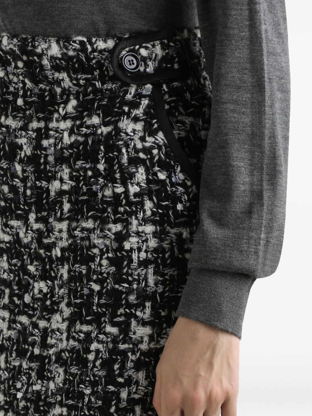 Dolce & Gabbana Grey Skirt Glam Steals
