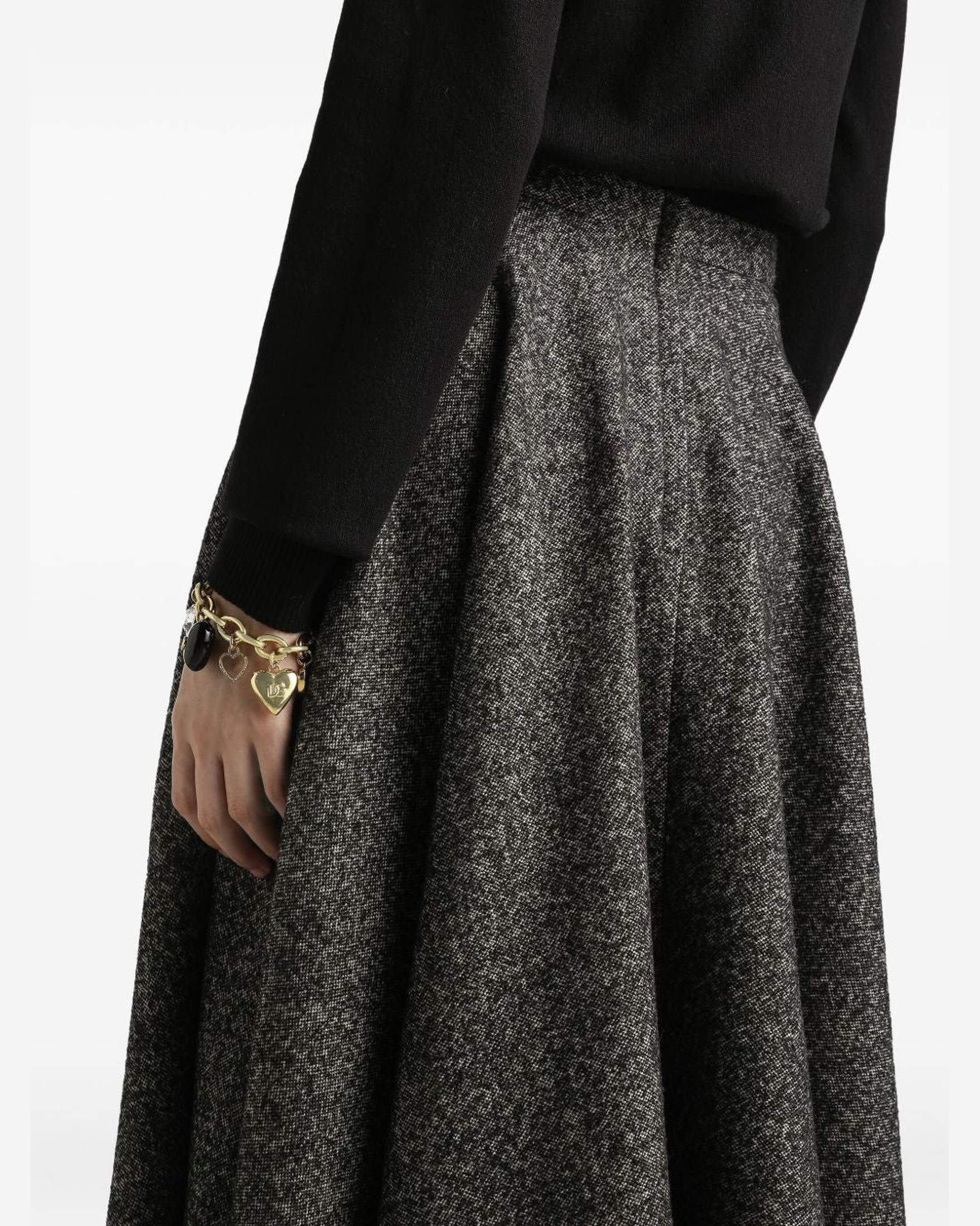 Dolce & Gabbana Grey Skirt Glam Steals