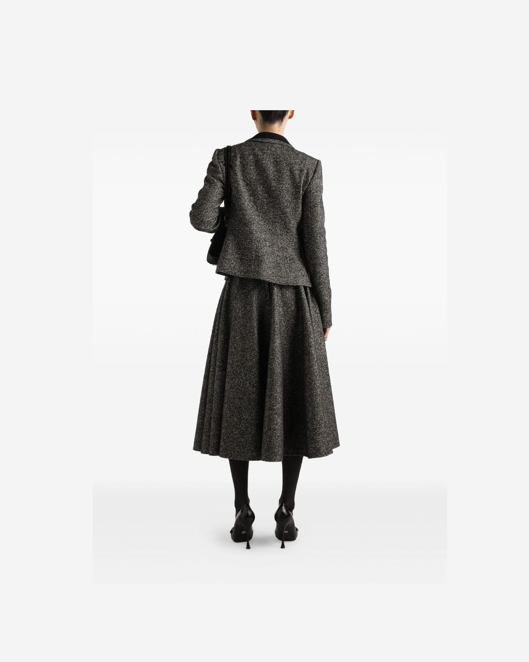 Dolce & Gabbana Grey Skirt Glam Steals